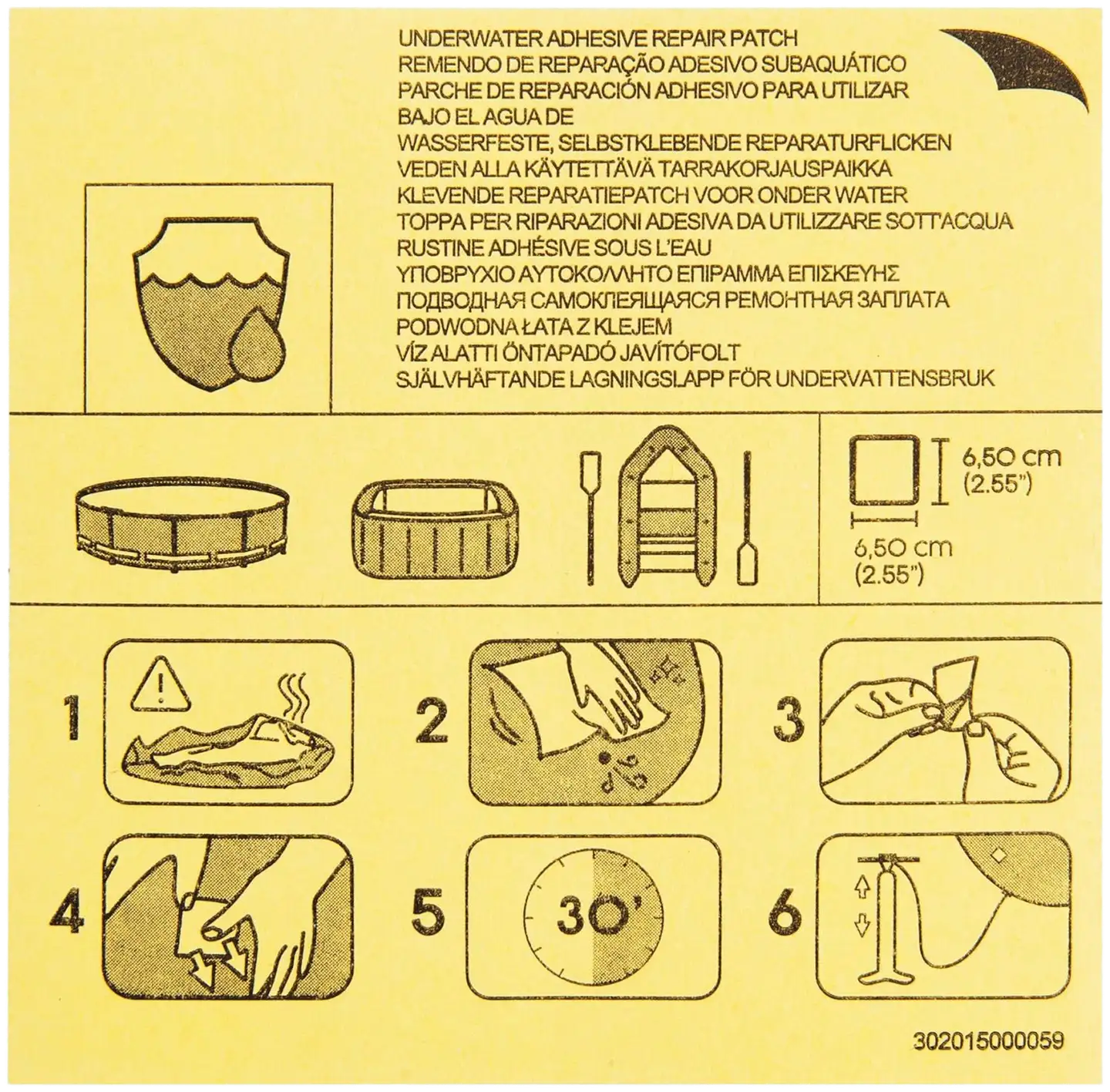 Bestway Paikkatarrat (Vedenalainen) - 2