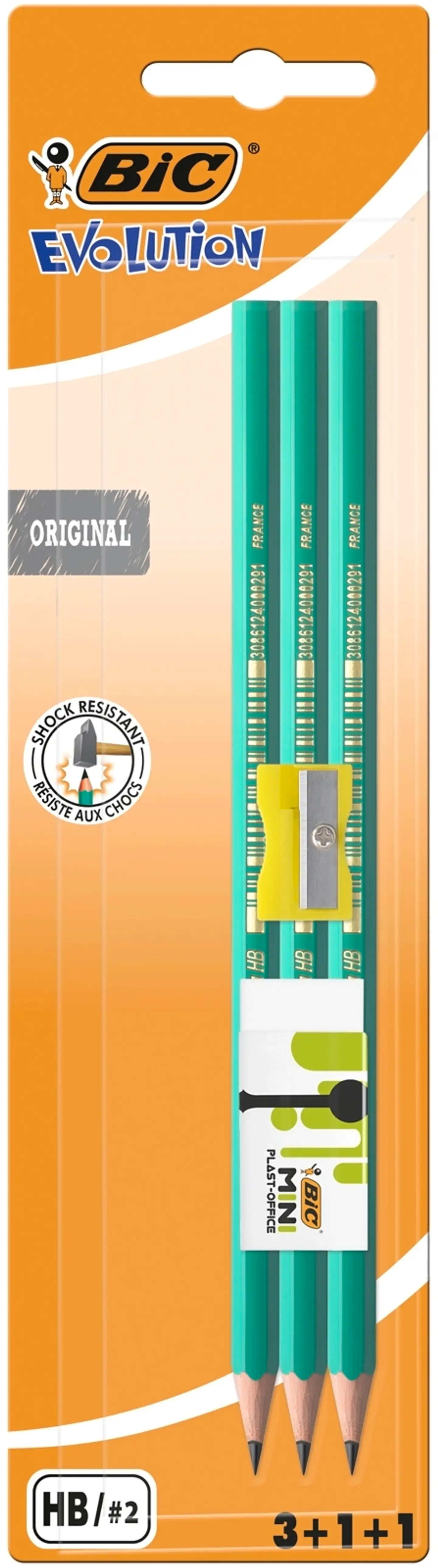 BIC Evolution kirjoitussetti 3+1+1
