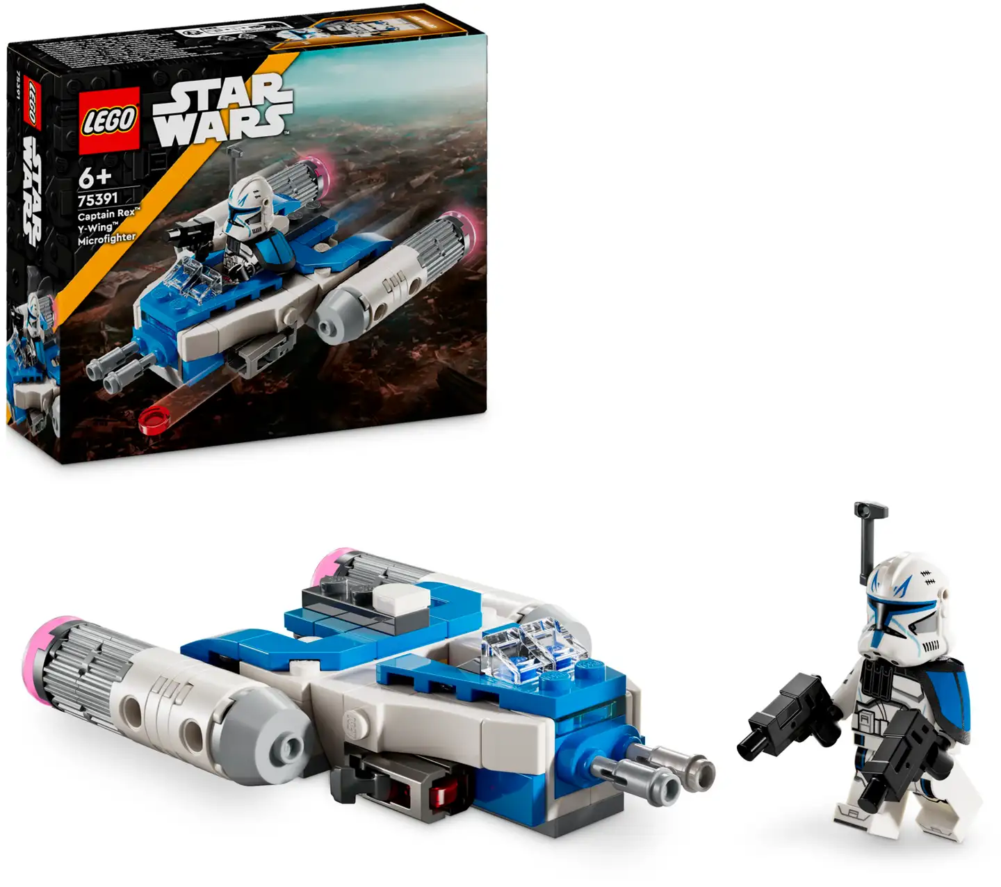 LEGO Star Wars 75391 Kapteeni Rexin Y-wing™mikrohävittäjä - 1