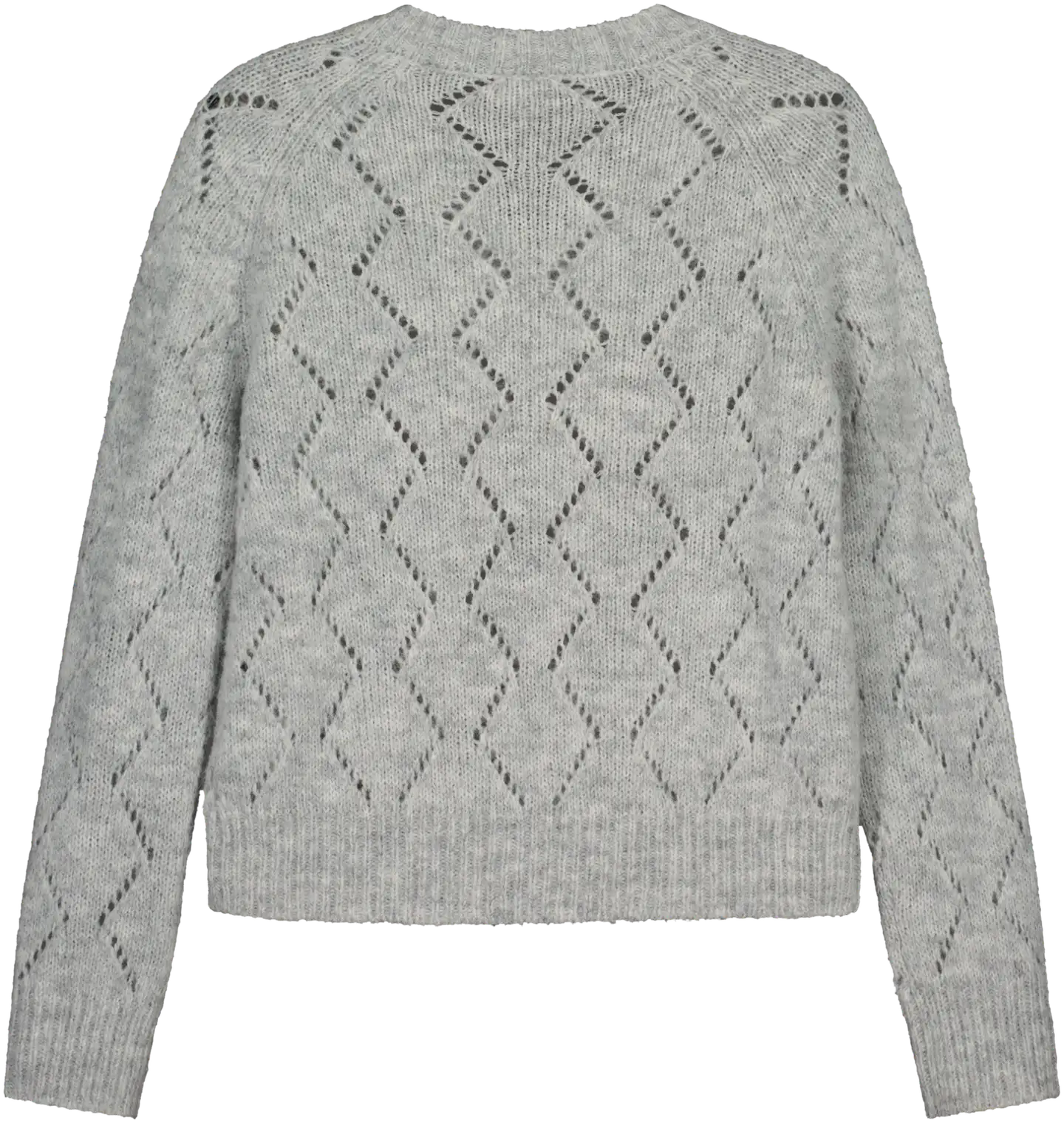 WKLY. naisten neulepusero 213W360157 - Lt. grey mel - 2