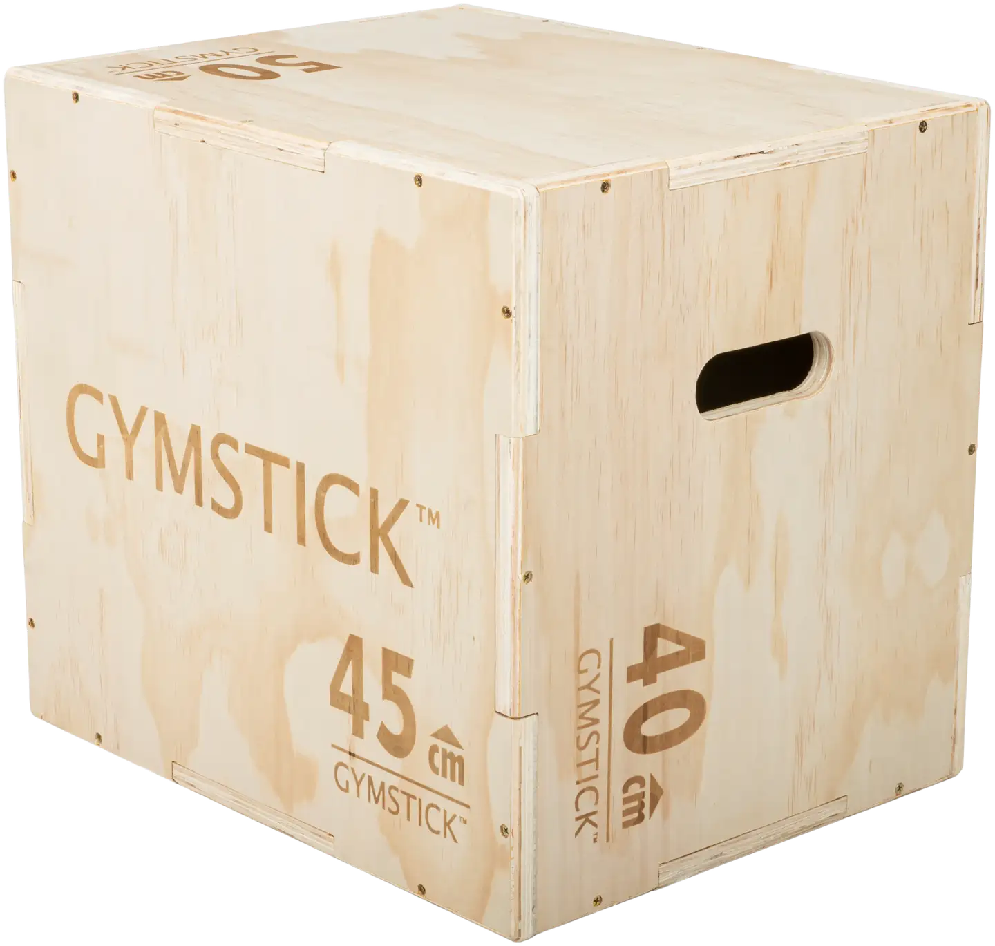 Gymstick hyppyboksi puinen - PUU - 3