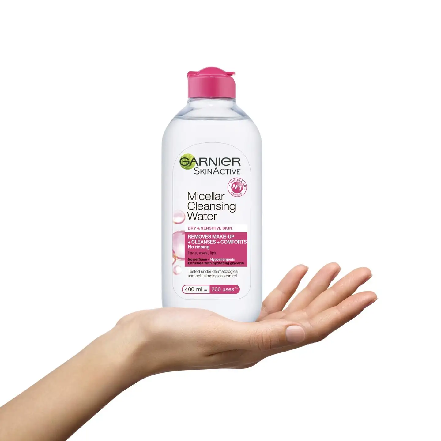 Garnier Skin Active Micellar puhdistusvesi kuivalle ja herkälle iholle 400ml - 3