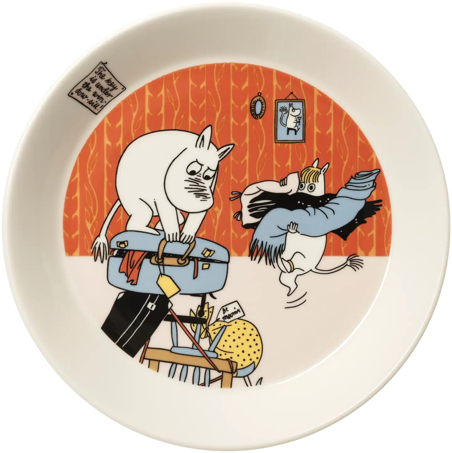 Moomin Arabia Muumi Lomakuumetta lautanen 19cm - 1