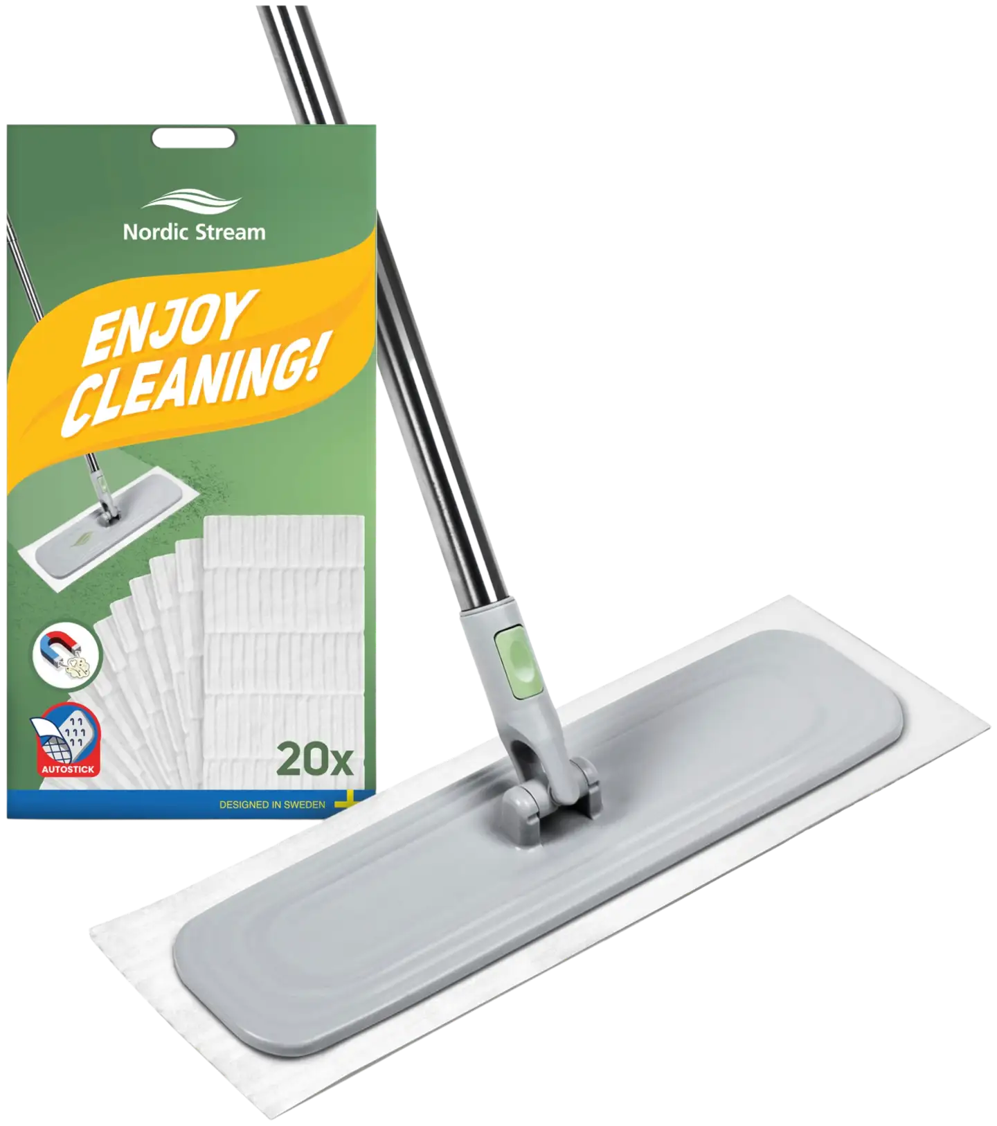 Streamy Kuiva kertakäyttöinen - 20 kpl - 1