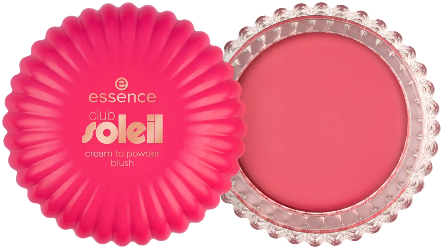 essence club SOLEIL cream to powder blush 01 Guava Sunset 8.5 g - 2