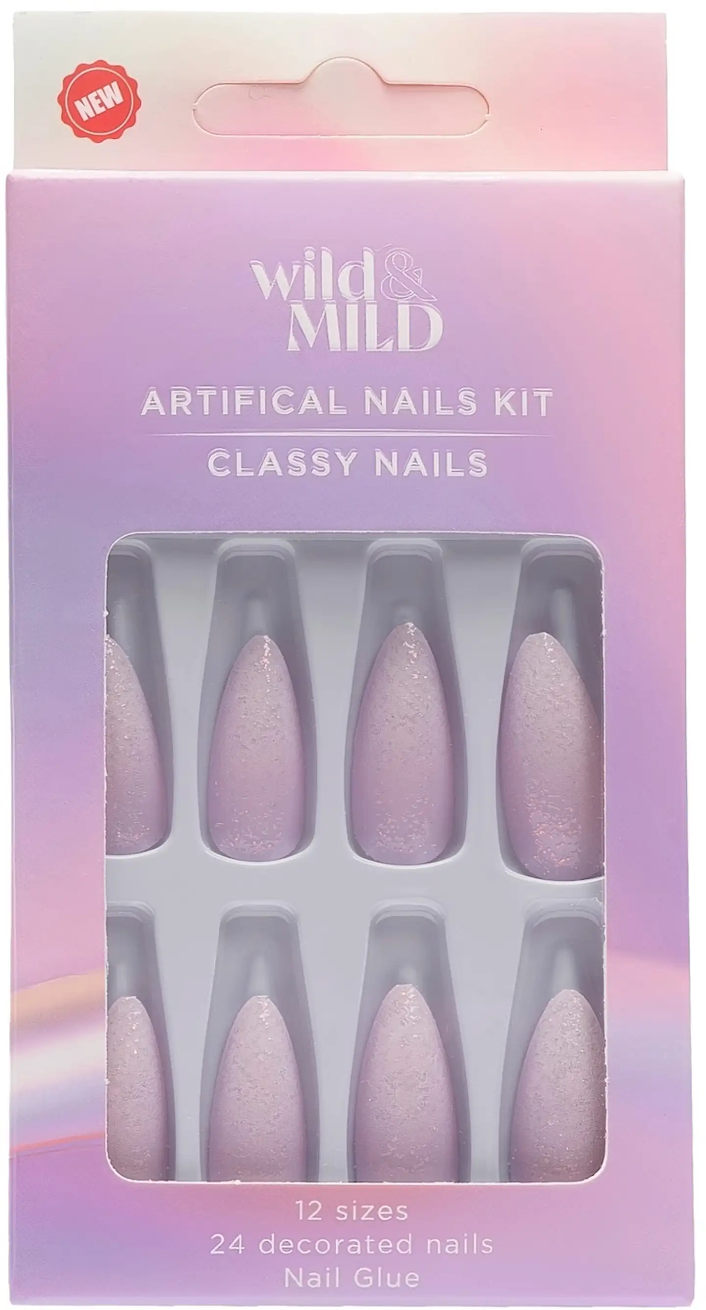 WM089 Timeless Touch Artificial Nails Wild&Mild N24
