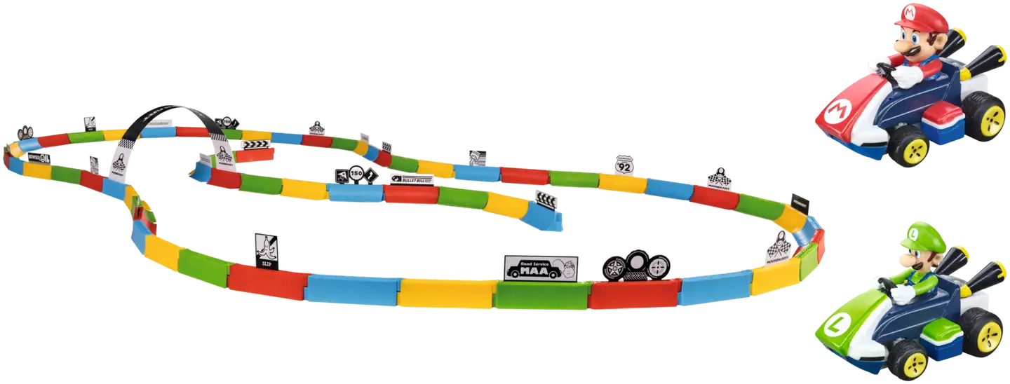 Carrera RC radio-ohjattava autosetti Mario & Luigi Tabletop - 2