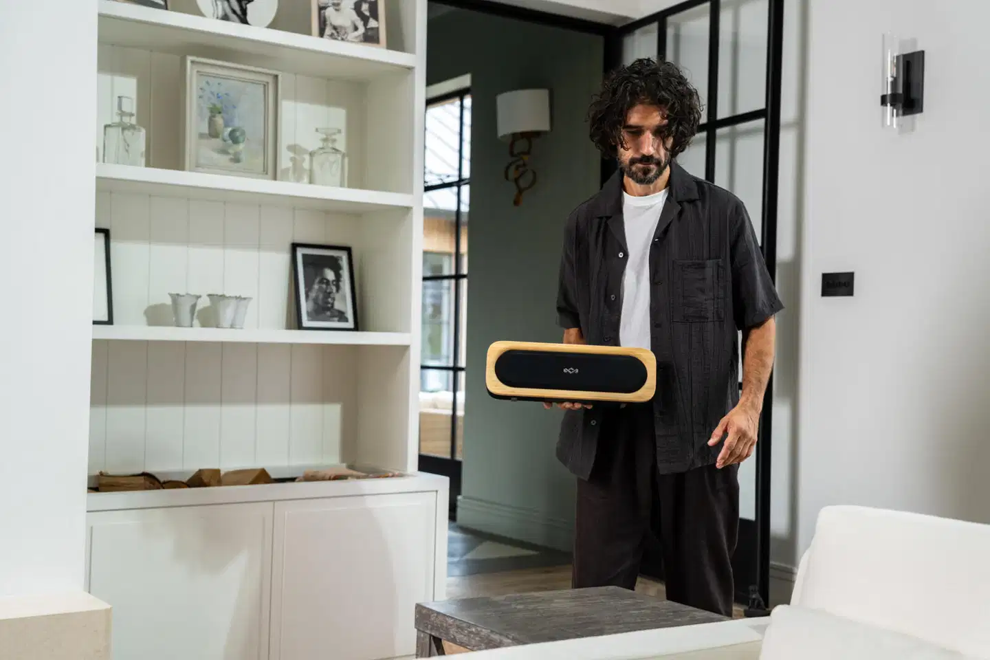 House of Marley Bluetooth kaiutin Get Together 3, musta/puu - 7