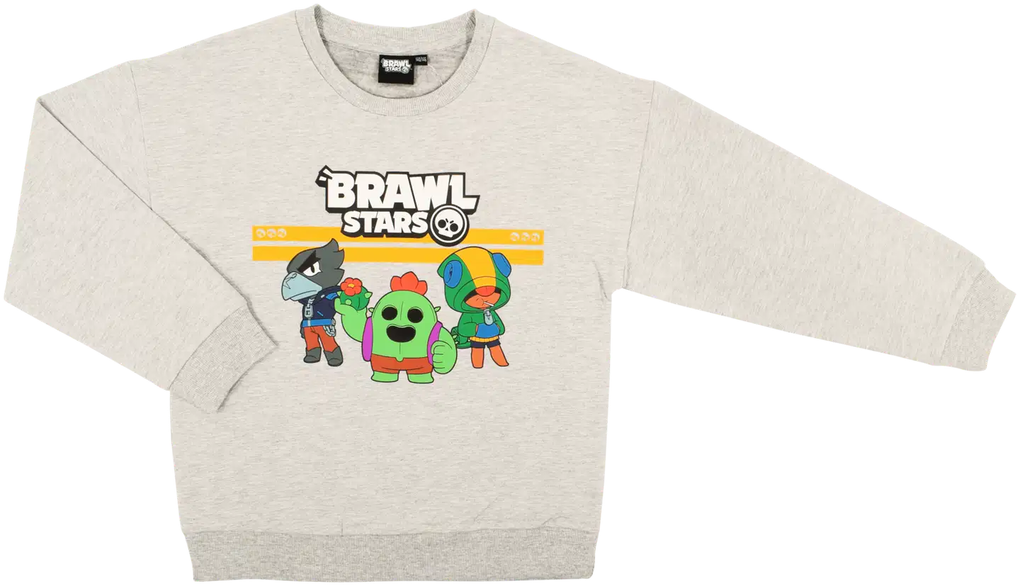 Brawl Stars lasten collegepusero - Grey