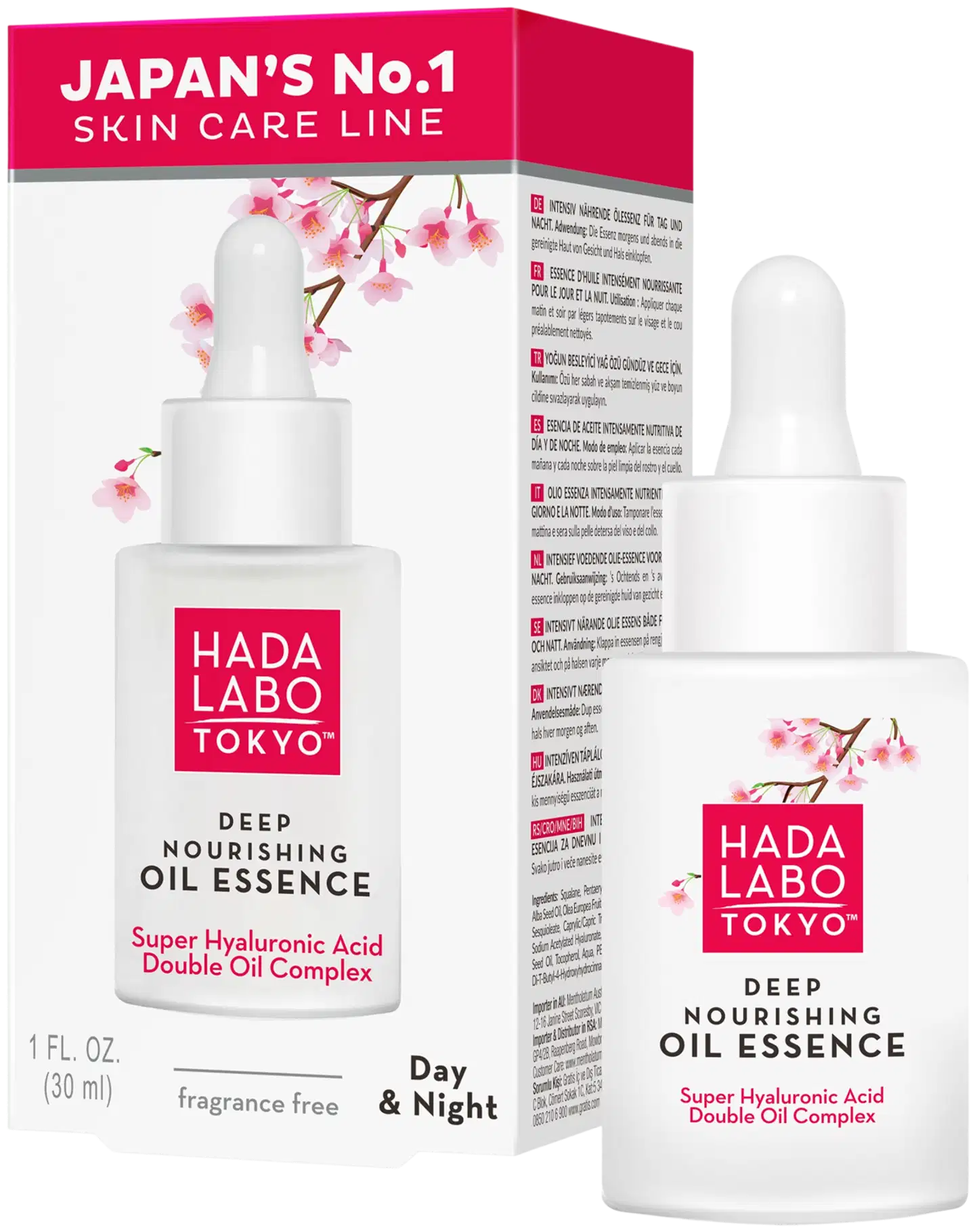 HADA LABO TOKYO Deep Nourishing Oil Essence 30ml - 2