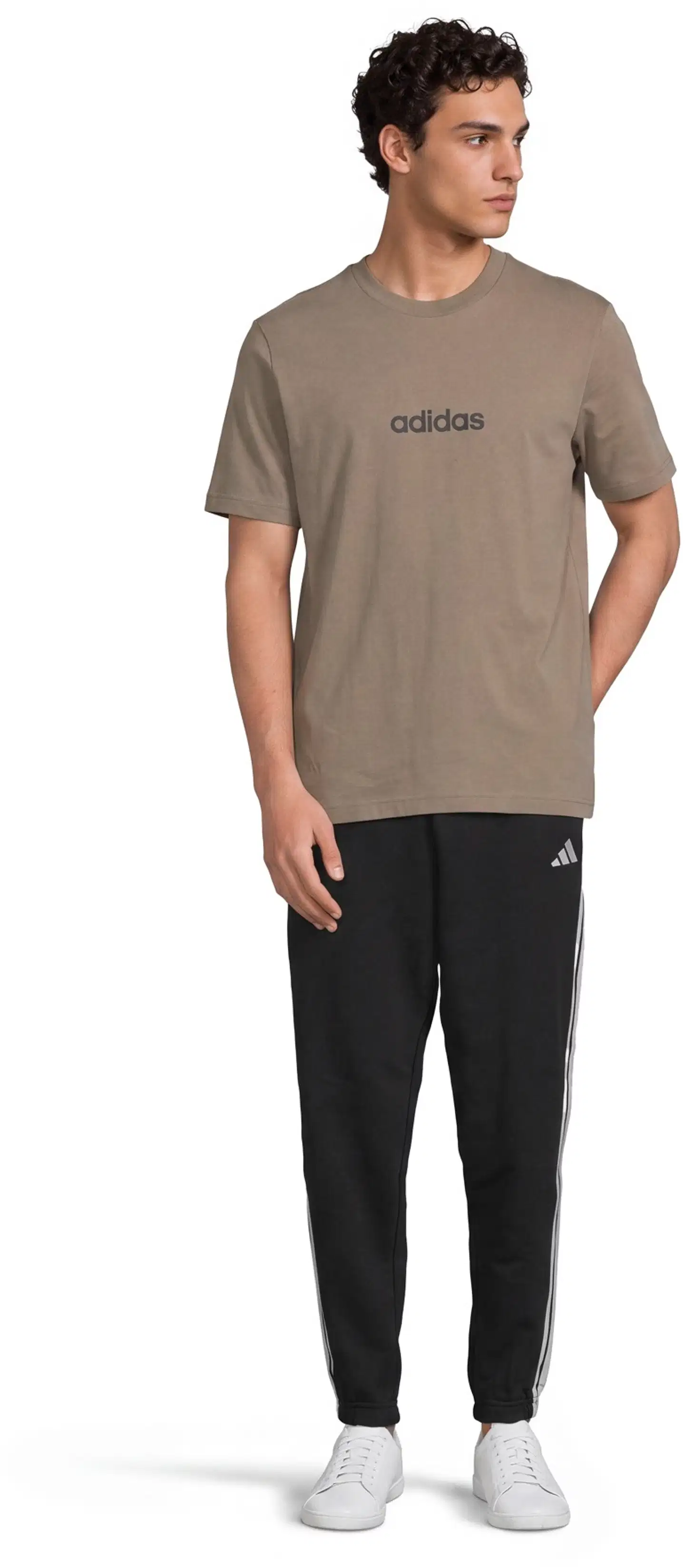 Adidas miesten T-paita KF2390 - Khasix/White - 3