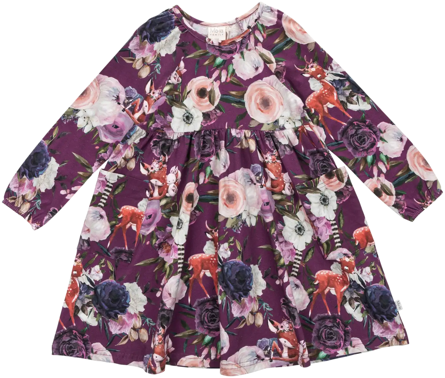 Ma-ia family lasten mekko Bambi 204206 - Violetti - 1
