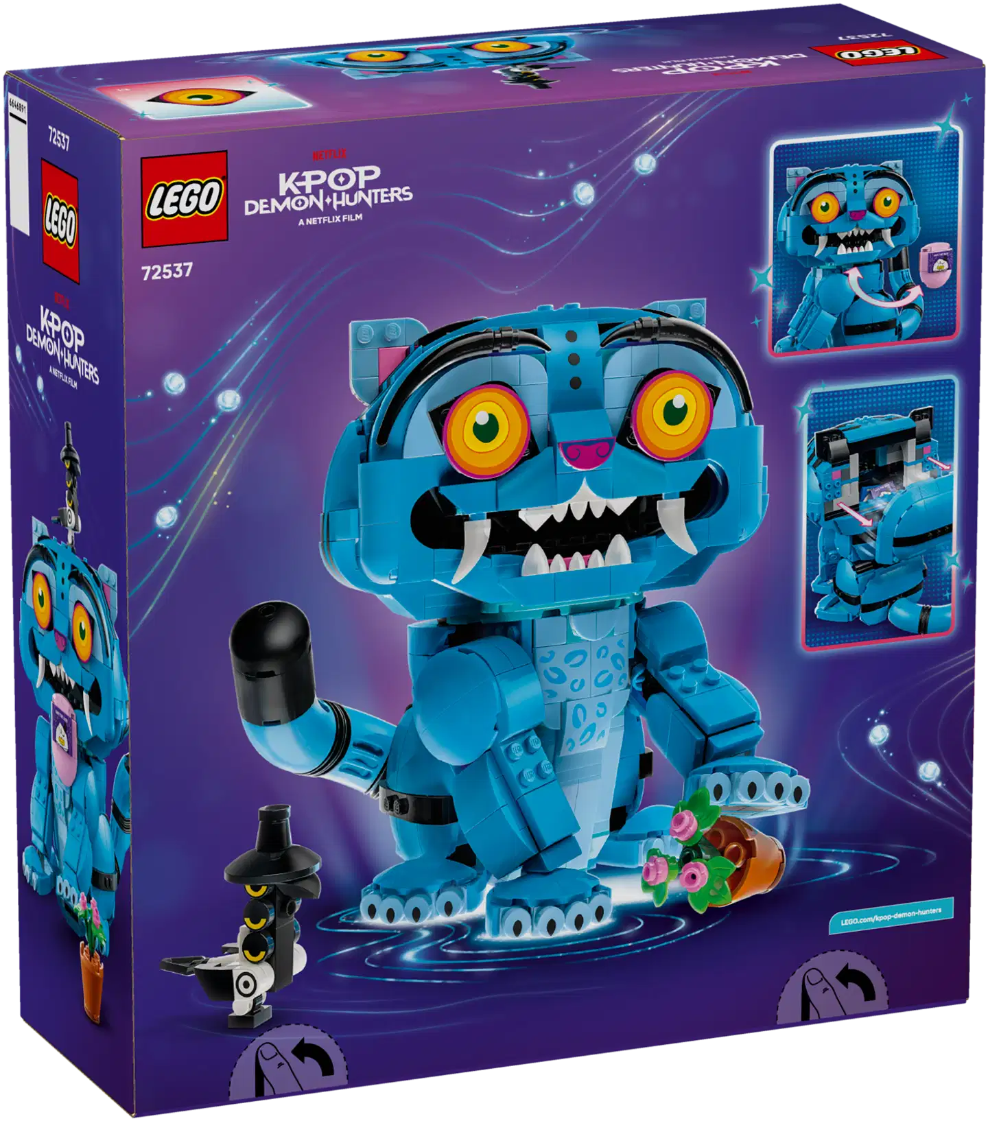 LEGO® KPop Demon Hunters 72537 Derpy-tiikeri ja Sussie-lintu - 2