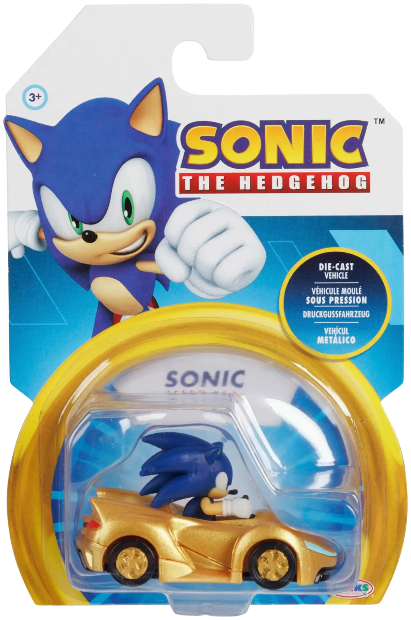 Sonic 1:64 Die-cast ajoneuvo Wave 5, erilaisia - 1