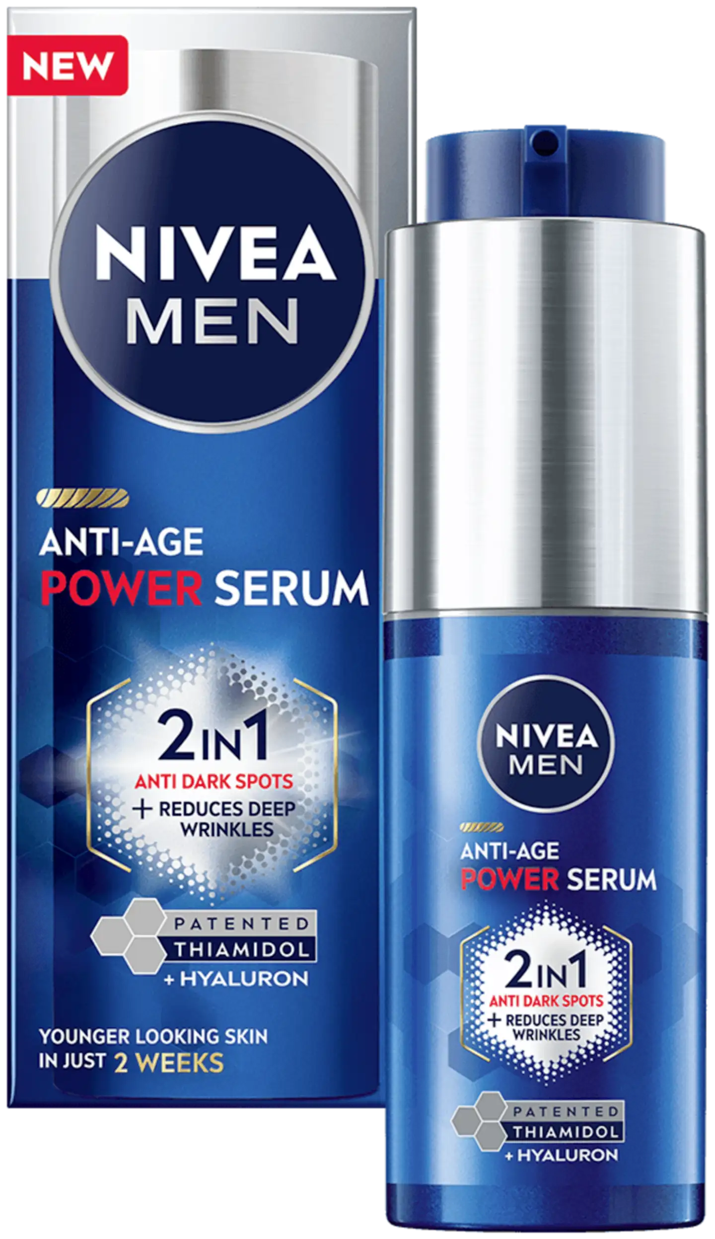 NIVEA MEN 30ml Anti-Age 2in1 Power Serum kasvoseerumi - 3