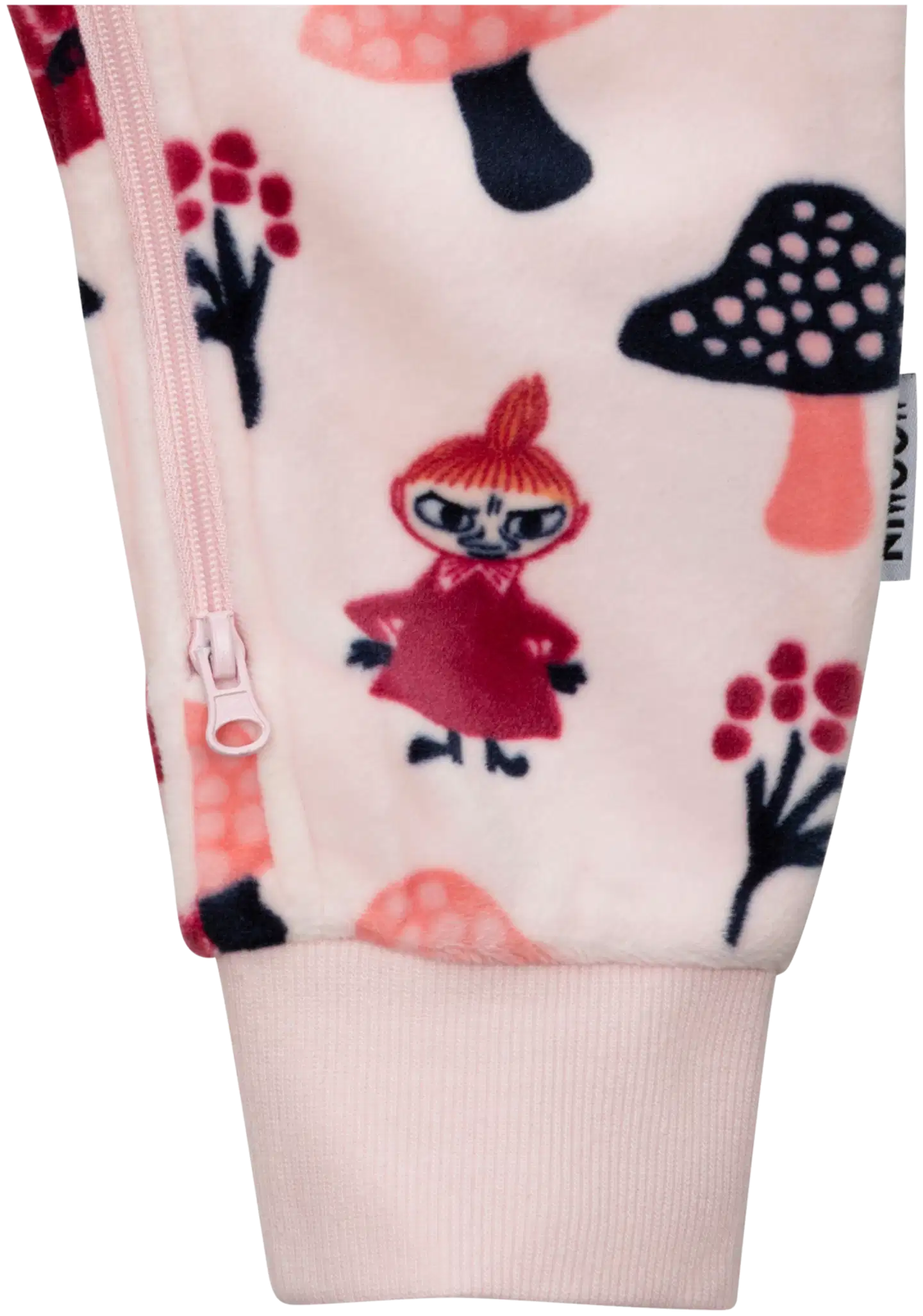 Muumi vauvojen veluuripyjama Sieniretki 592533 - vaaleanpunainen - 3