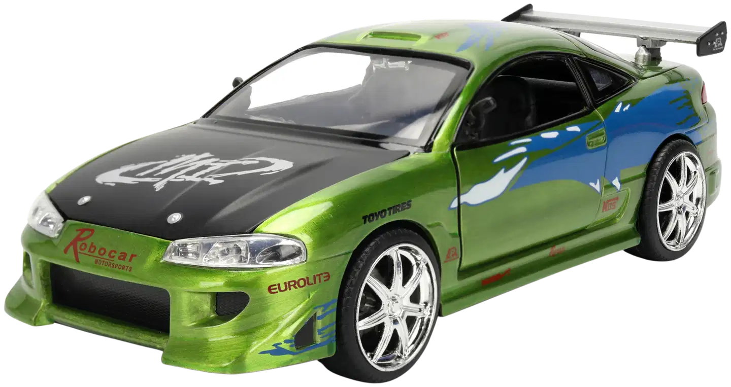 Jada - Fast & Furious Anniversary Brian's Mitsubishi Eclipse 1:24, 19 cm, die-cast - 3