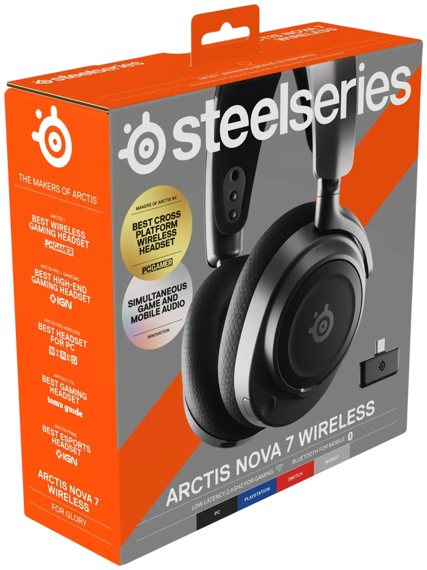 STEELSERIES Arctis Nova 7 langaton headset - 6