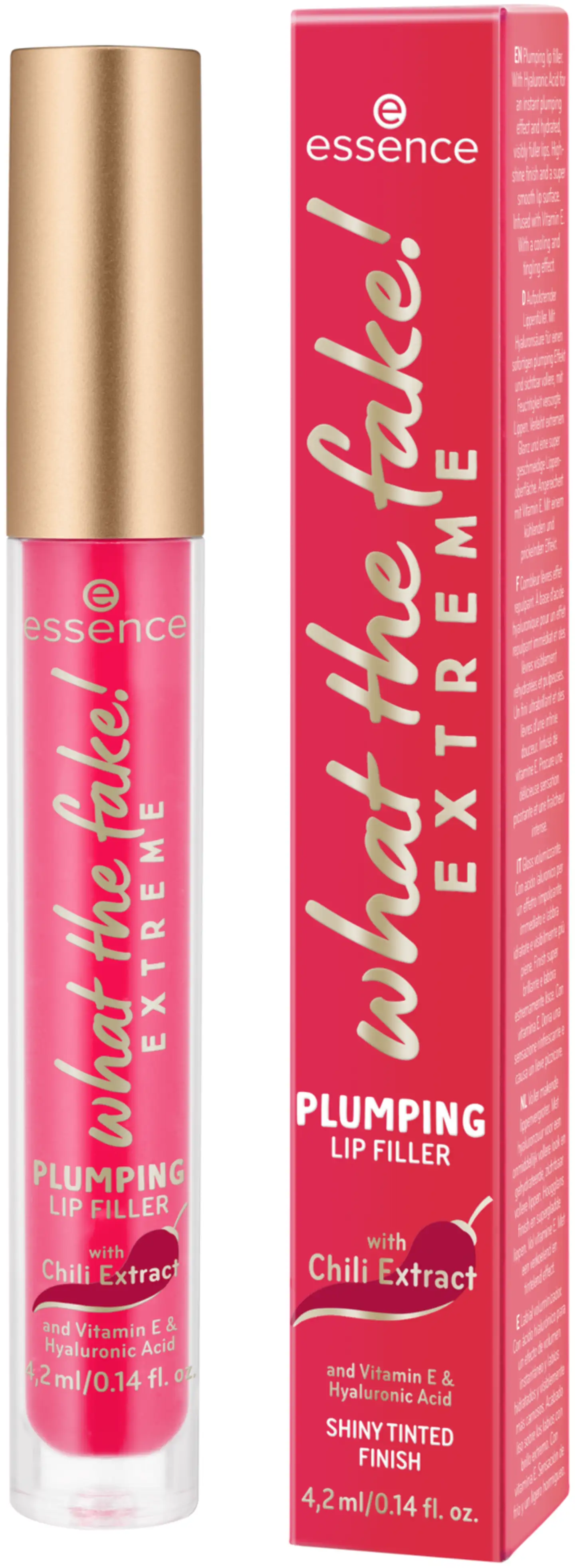 essence what the fake! EXTREME PLUMPING LIP FILLER huulikiilto 4,2 ml - Punainen - 4