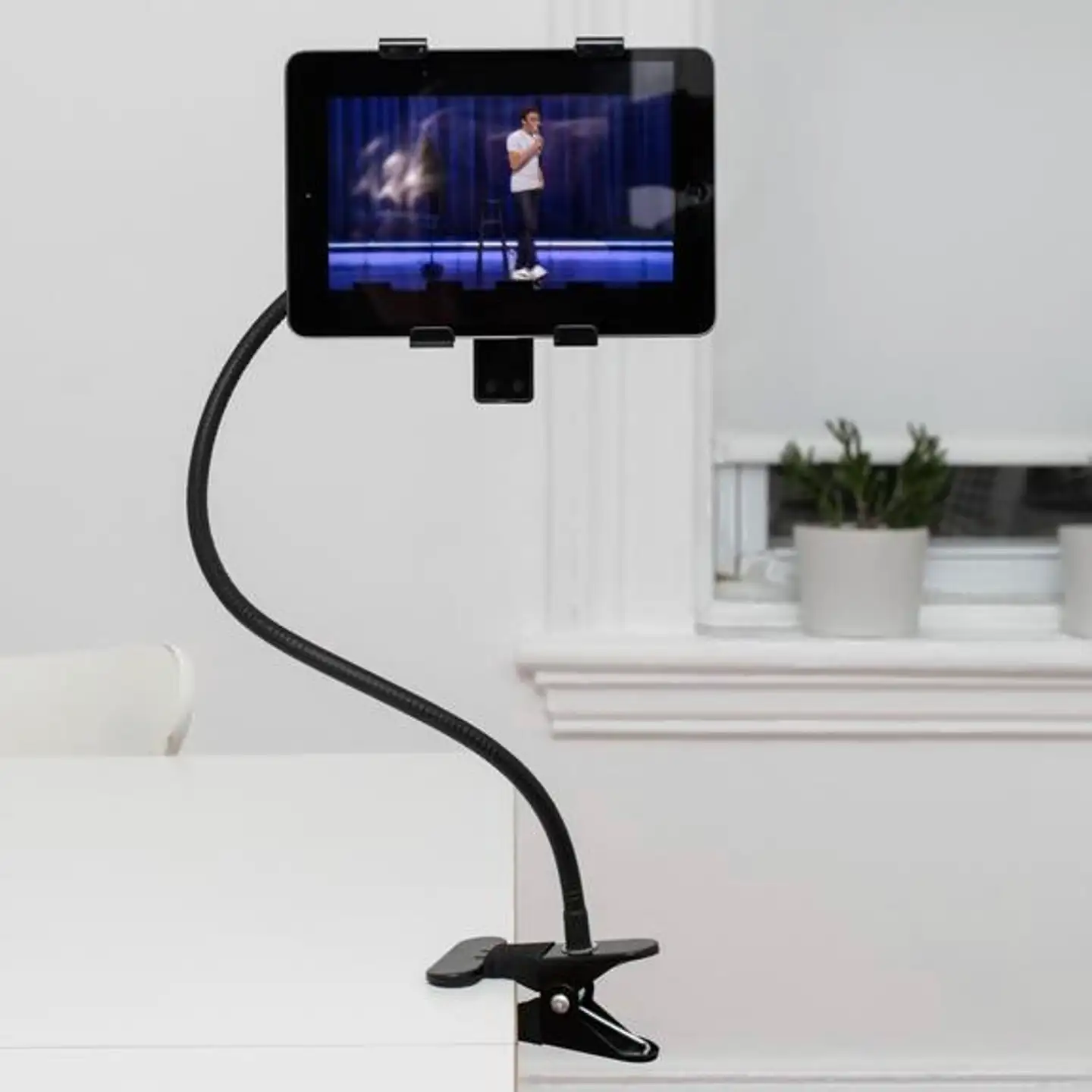 Tablettiteline varrella Gooseneck