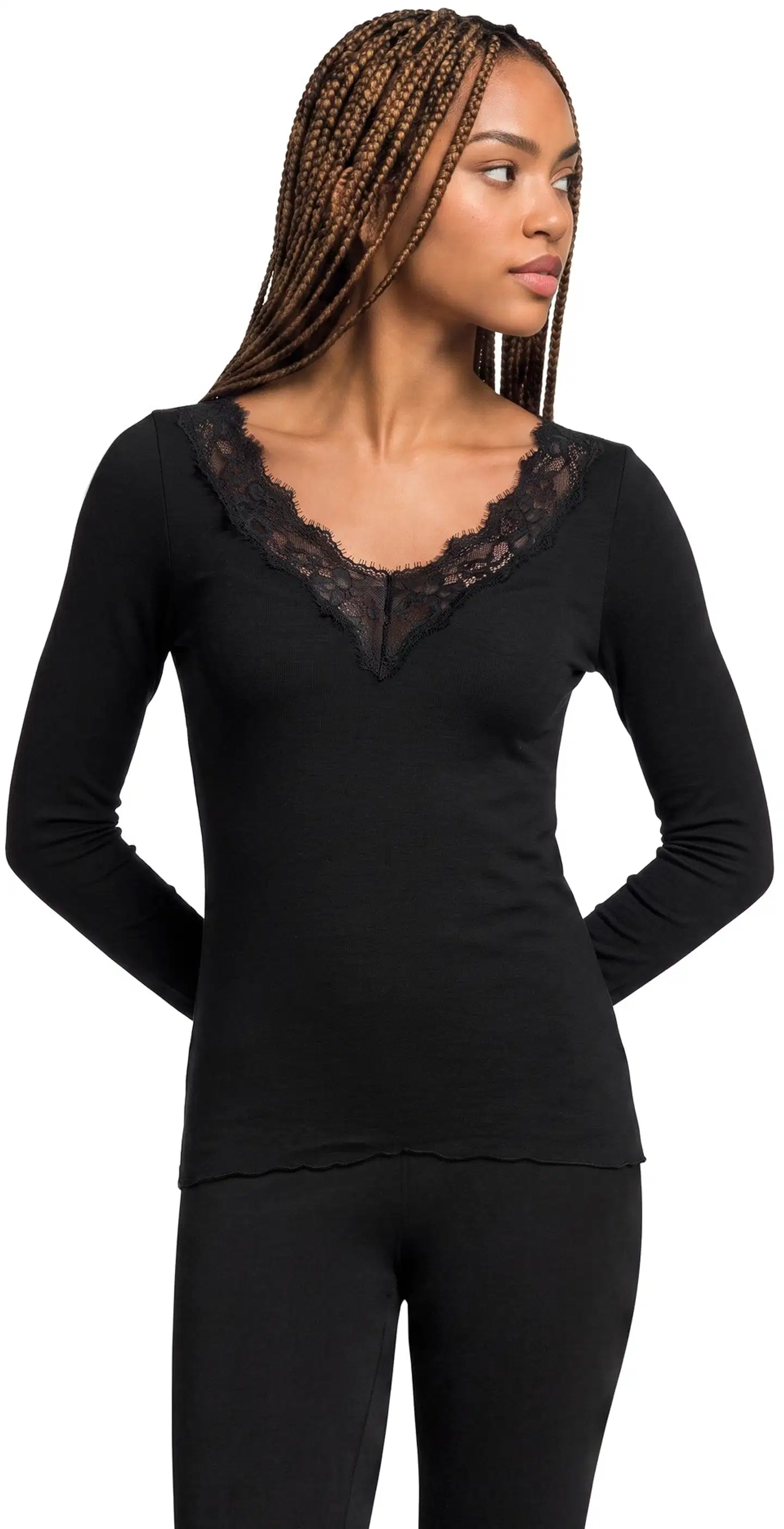 WKLY. naisten aluspusero 32300 - Black - 1