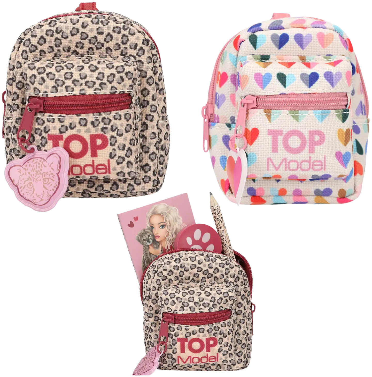 TOPModel minireppu kirjoitustarvikkeilla - 1