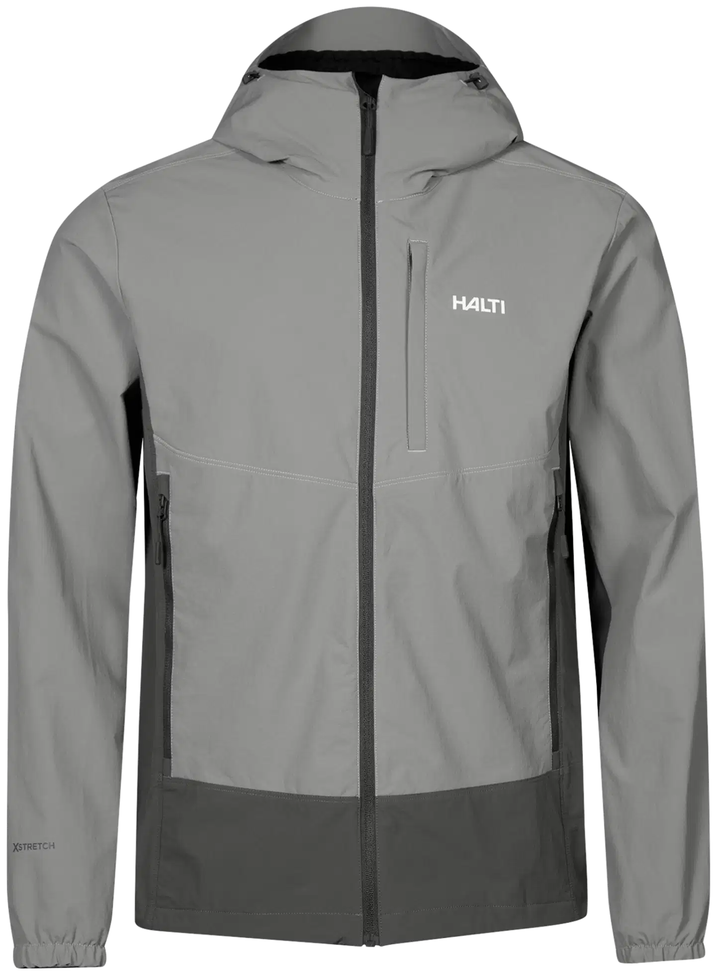 Halti Pallas Evo x-stretch miesten takki - Silent Storm Grey - 1