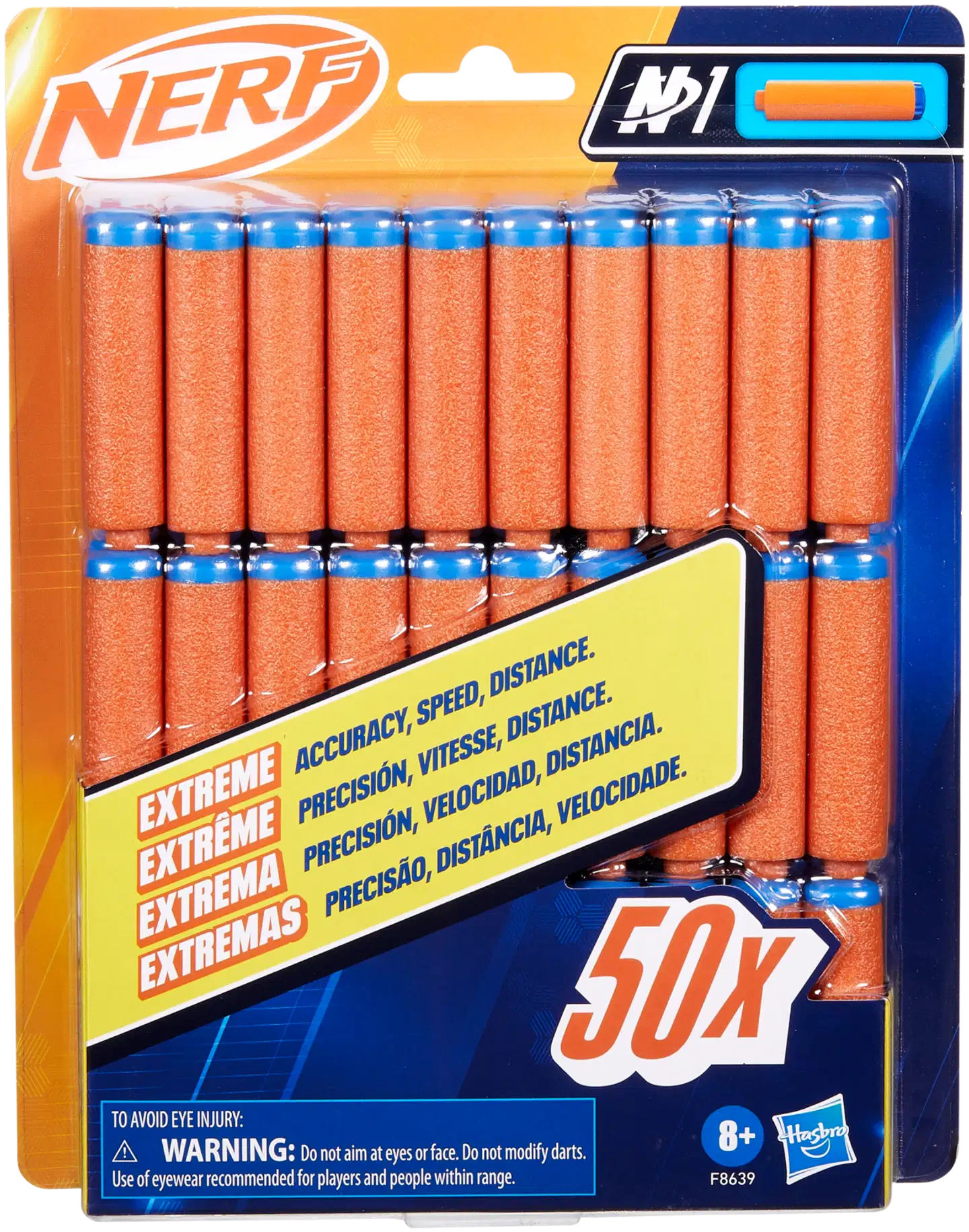 Nerf N1 Series täyttöpakkaus ammuksia 50 kpl