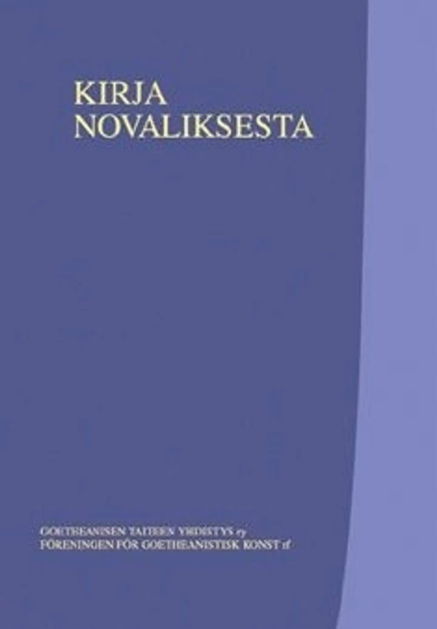 Kirja Novaliksesta