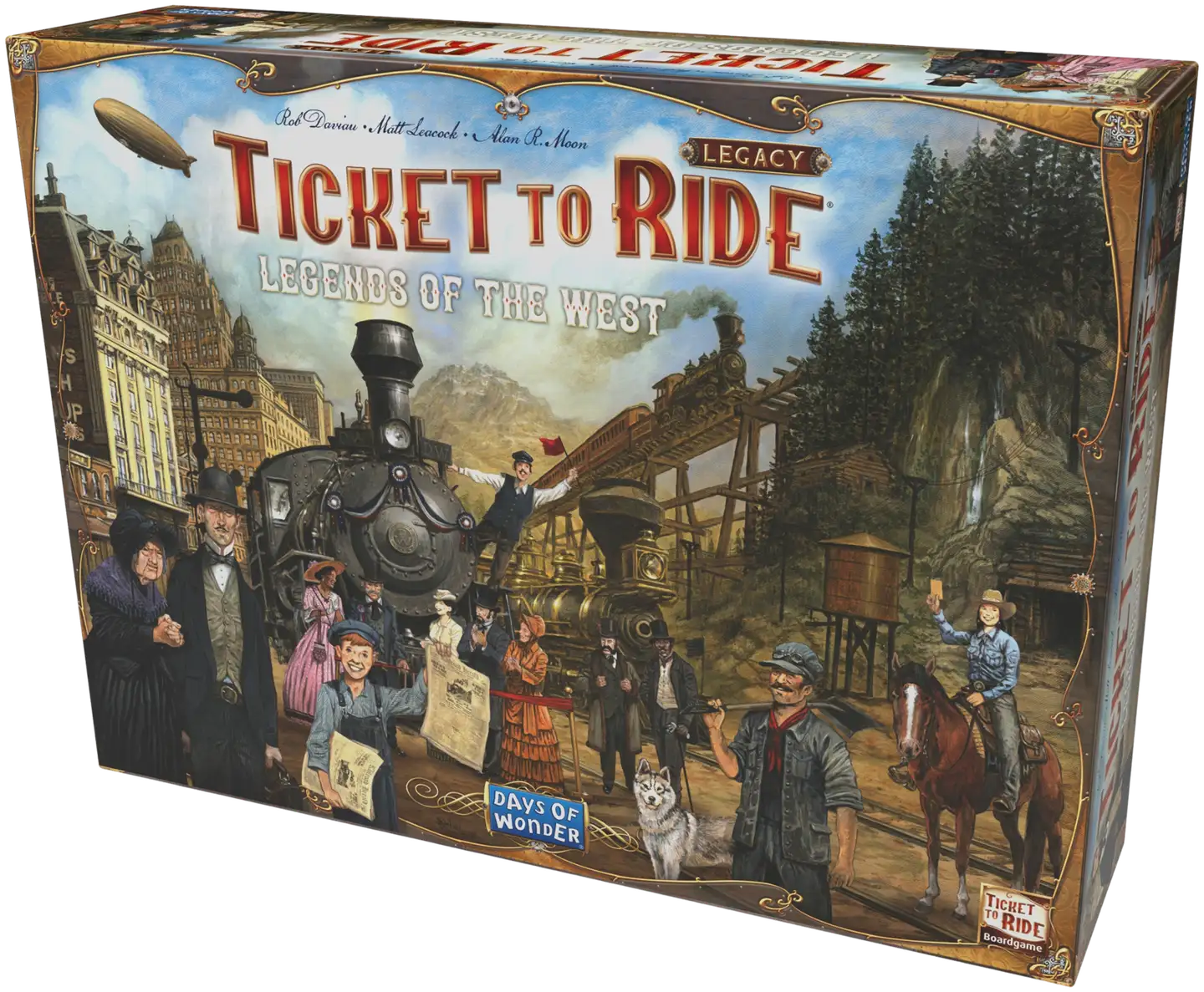 Ticket to Ride Legacy: Legends of the West - 4