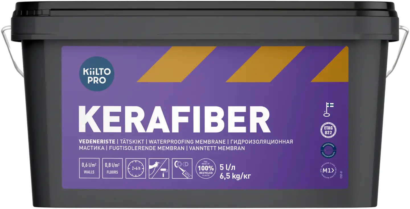 Kiilto Kerafiber vedeneriste 5 l/6,5 kg