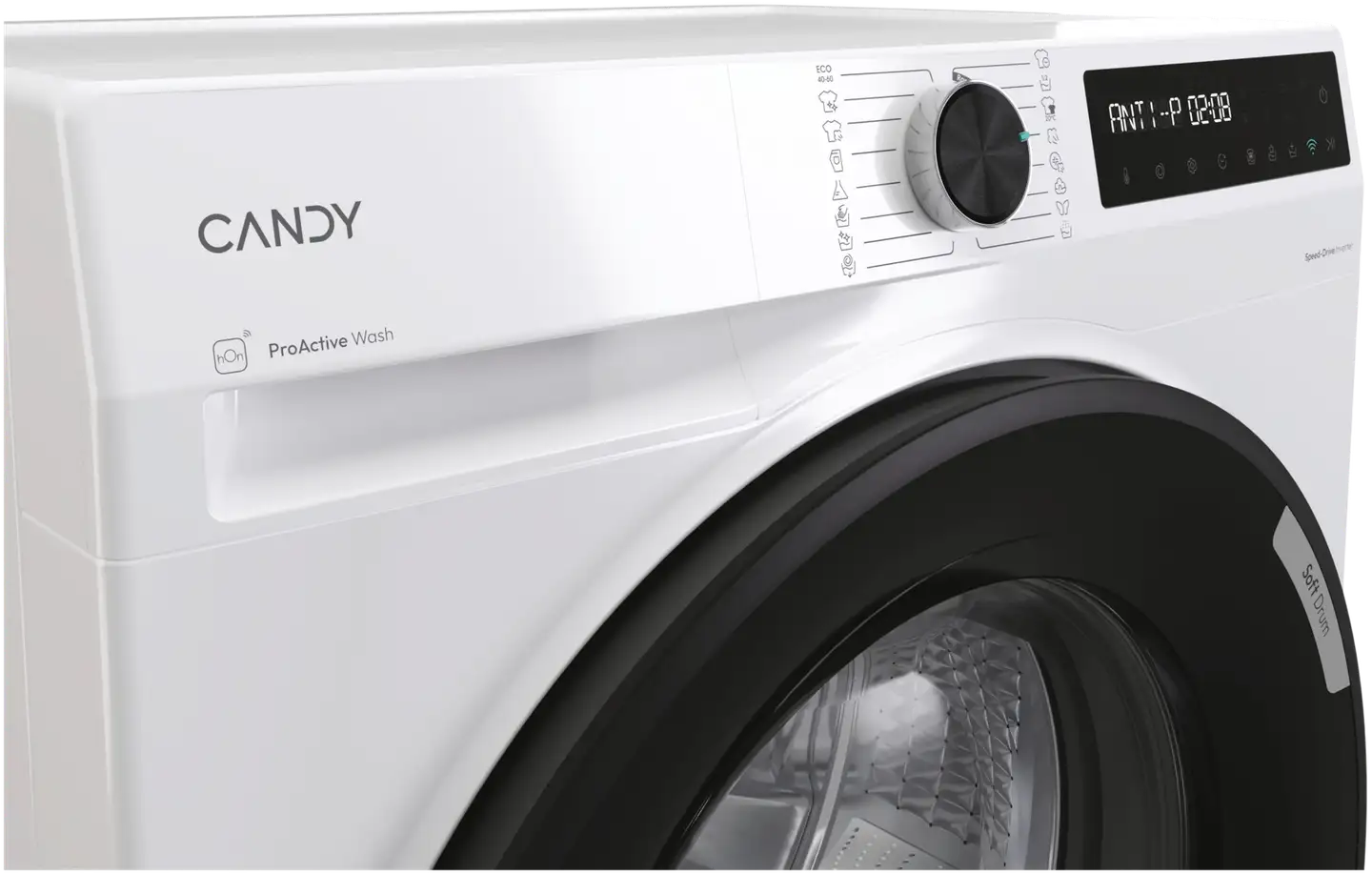 Candy edestä täytettävä pyykinpesukone ProWash 500 Slim 7kg valkoinen - 5