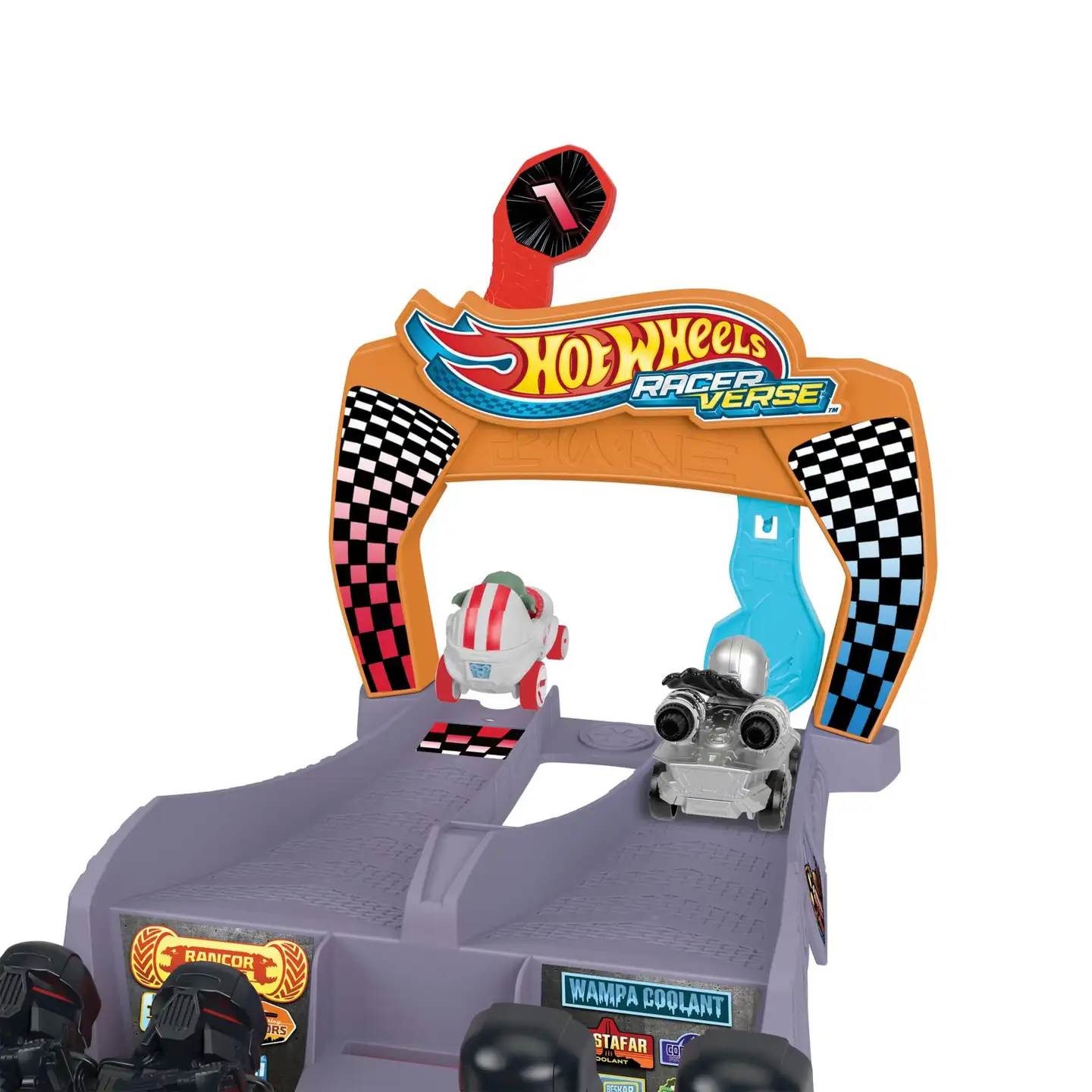 Hot Wheels Racer Verse Dark Trooper Drag Race - 3