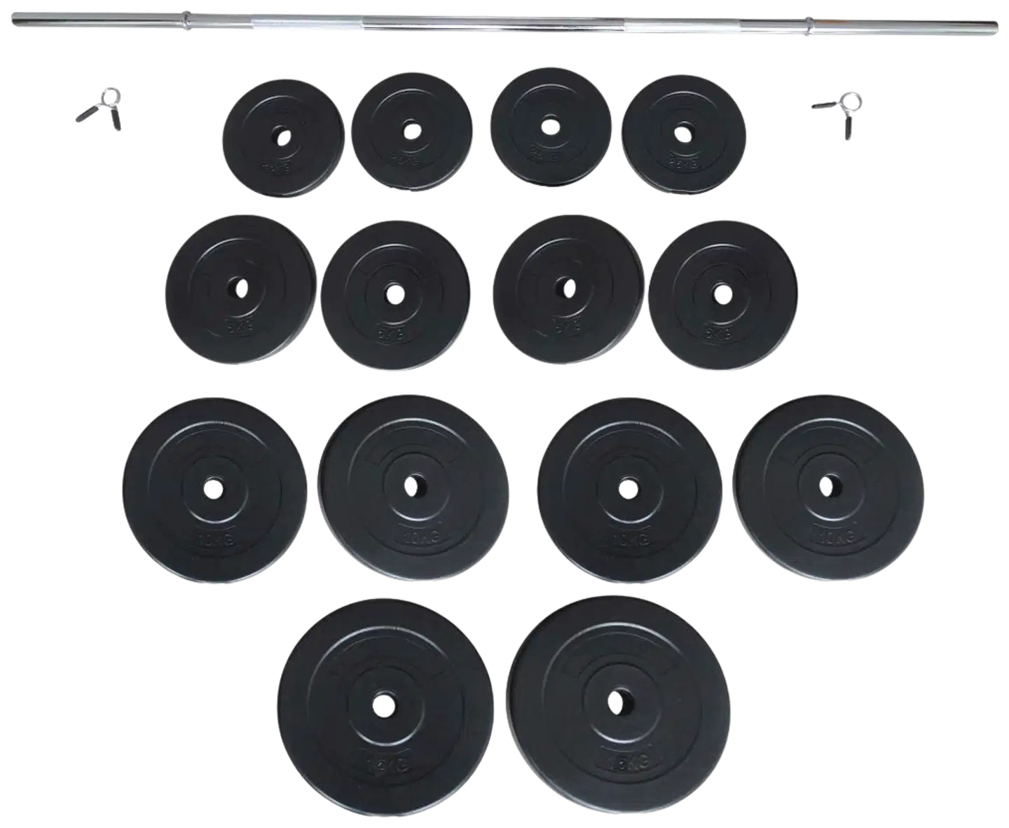 Fit'n Shape levytankosarja 110 kg - 2