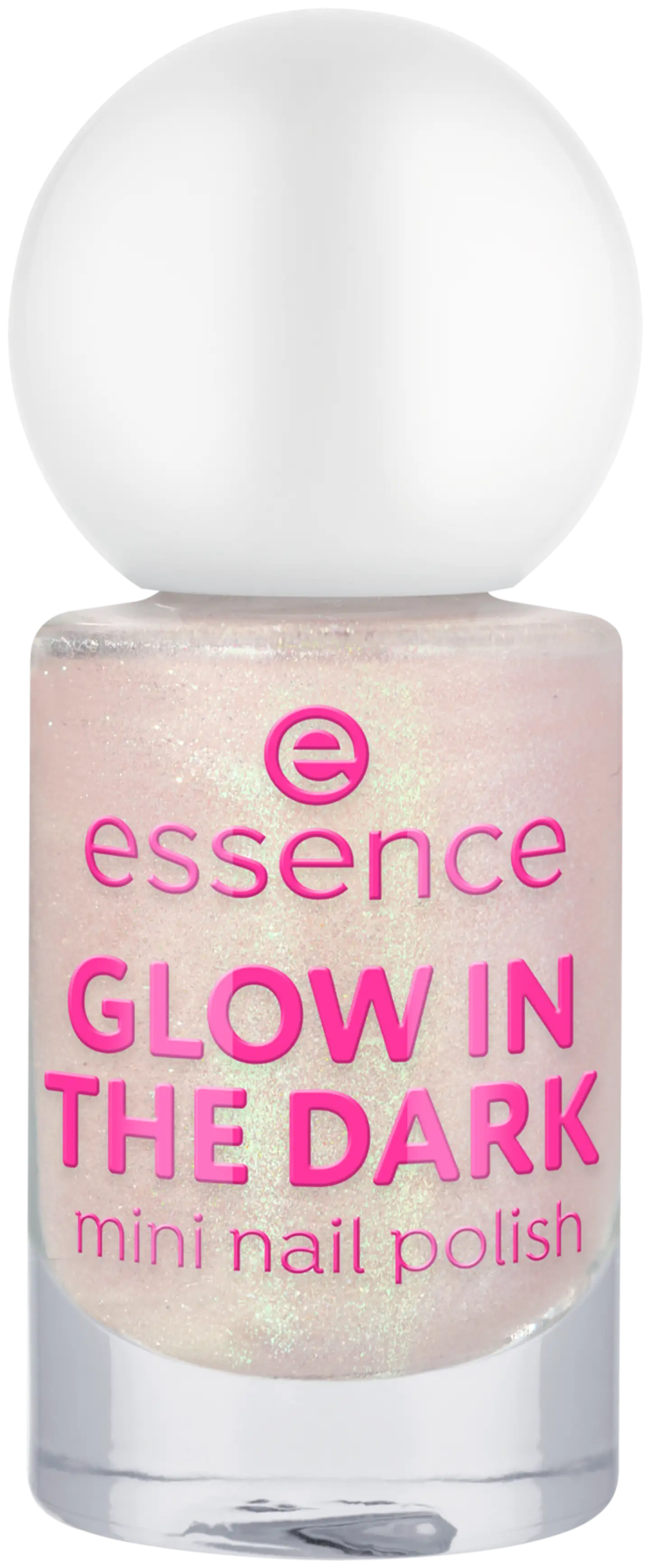 essence GLOW IN THE DARK mini nail polish 14 5 ml - 1