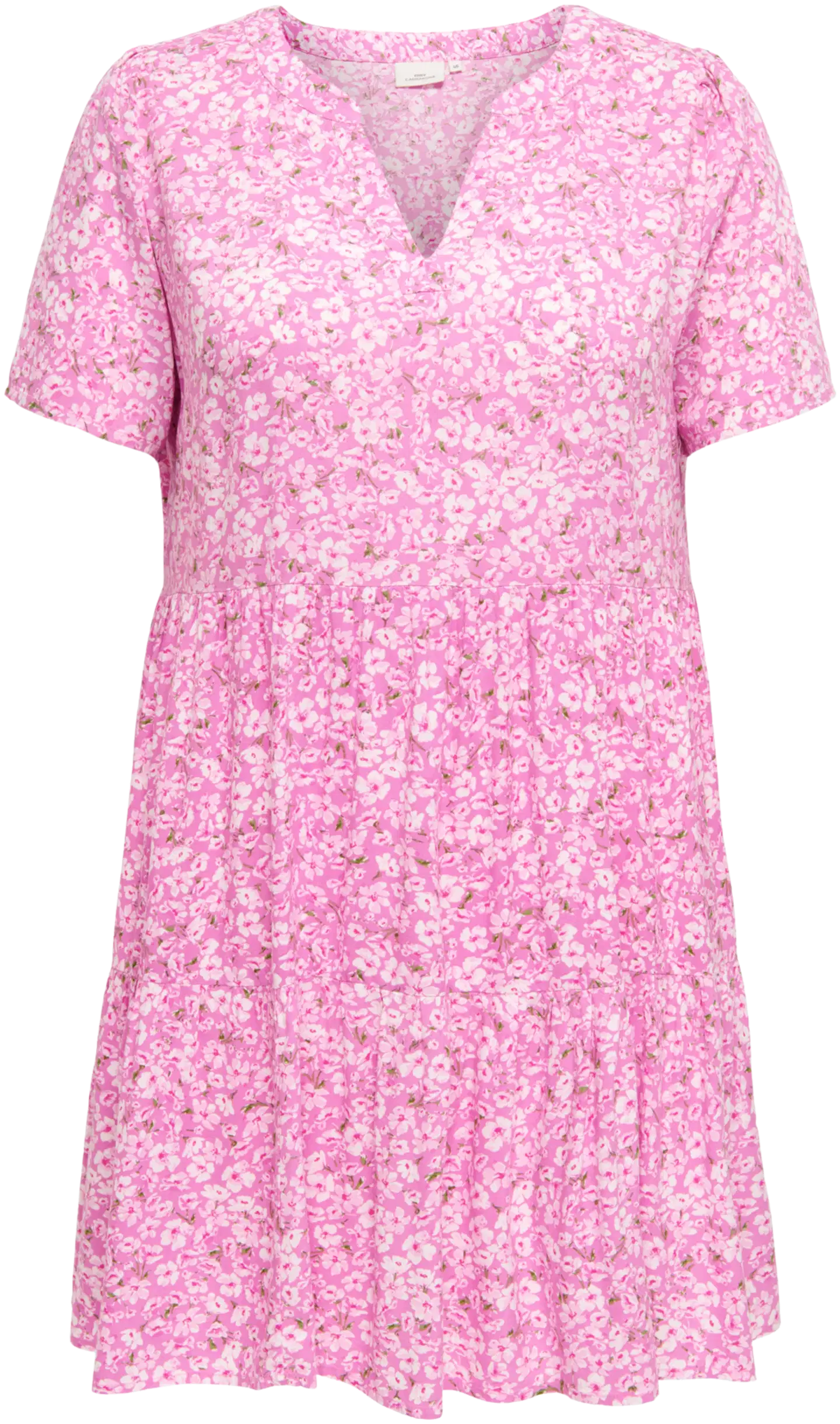 ONLY CARMAKOMA naisten tunika Carzally - Fuchsia pink - 1