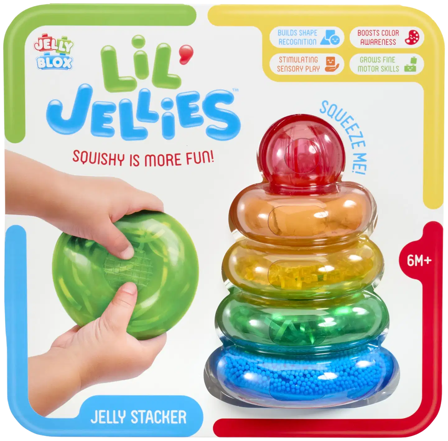 Jelly Blox Lil' Jellies Jelly Stacker -vauvalelu - 7