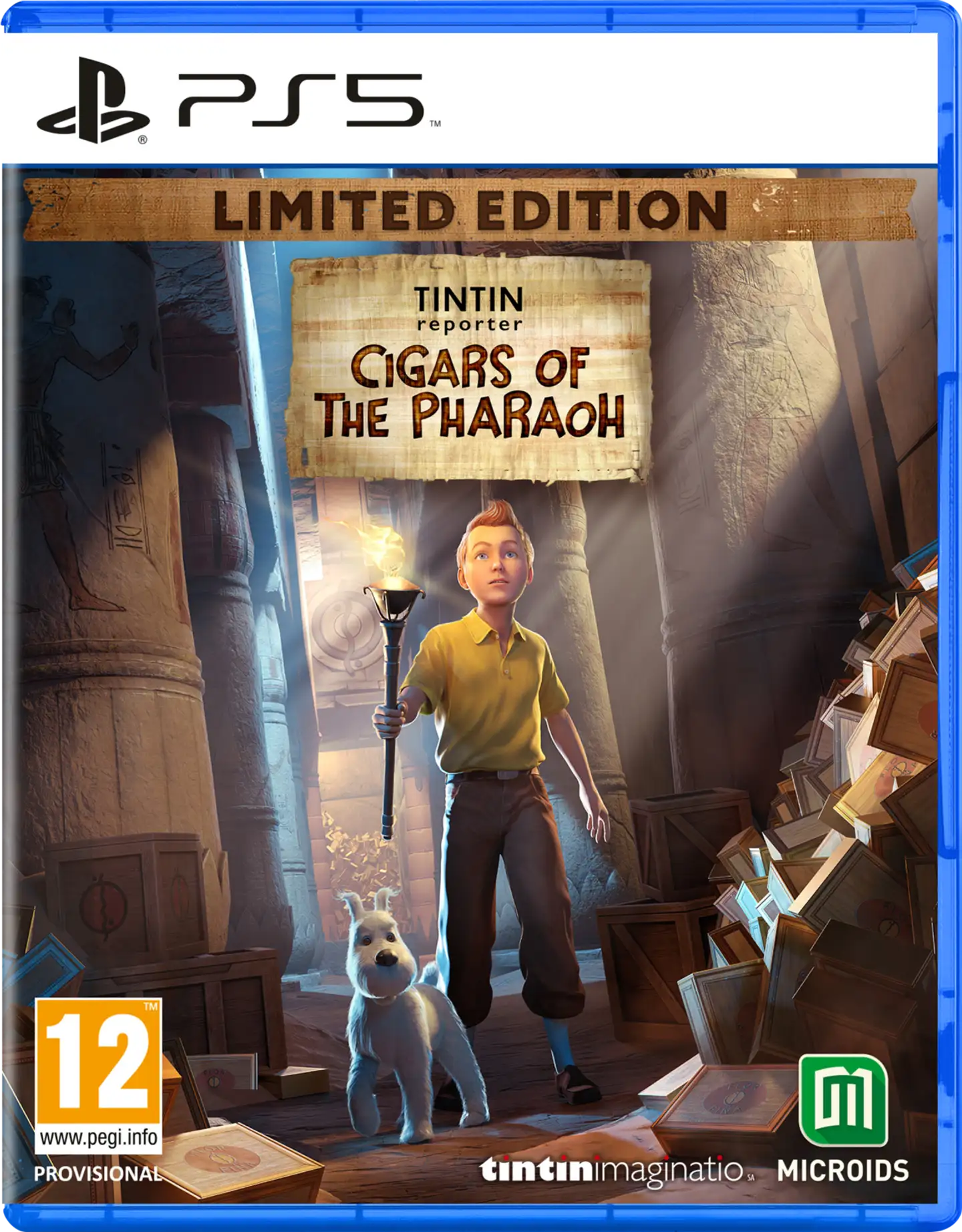 PS5 Tintin Reporter Cigars of Pharaoh