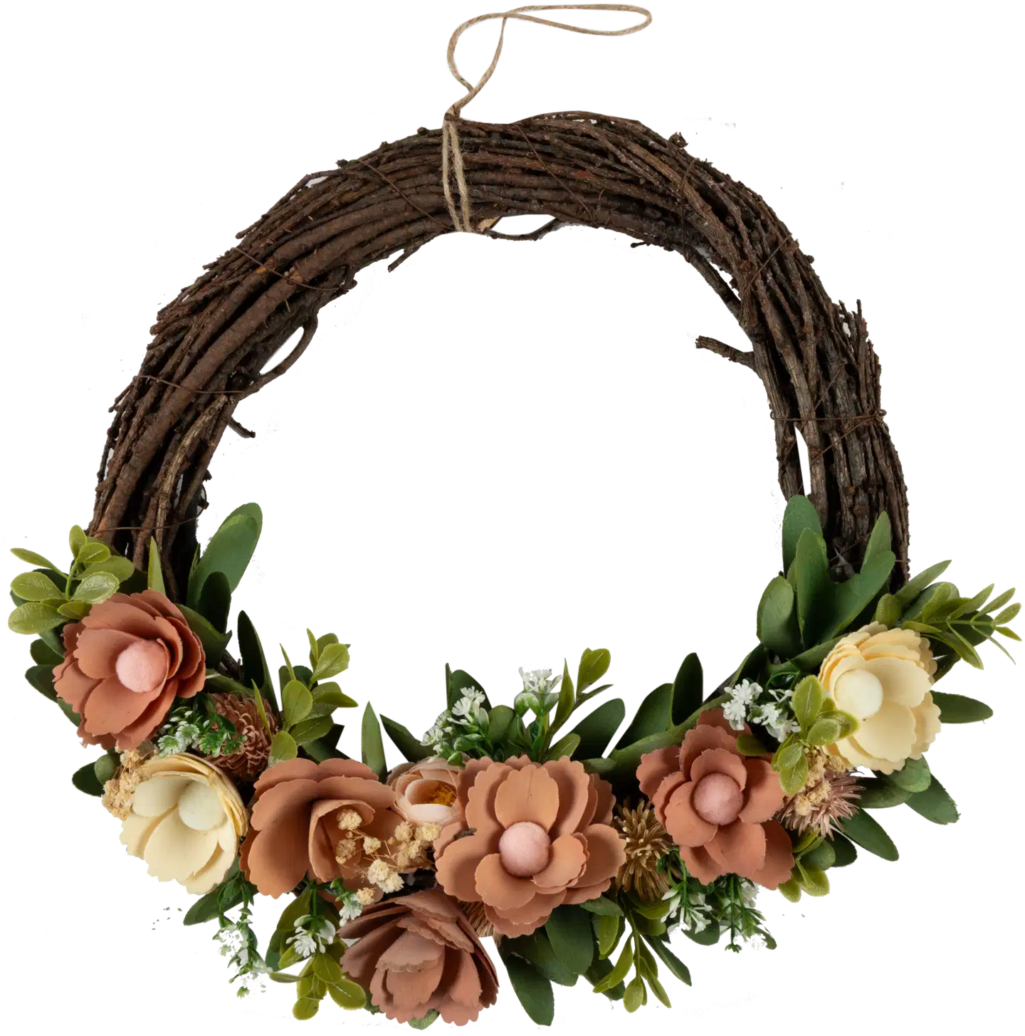 Kranssi kukkaset 34 cm