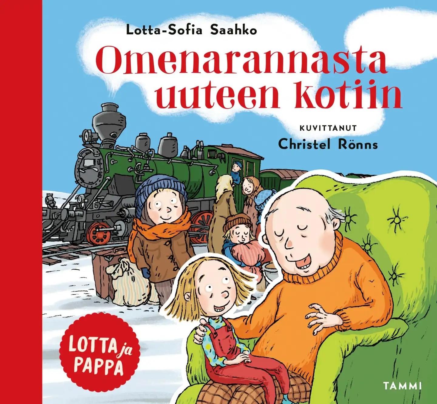 Saahko, Lotta ja pappa. Omenarannasta uuteen kotiin