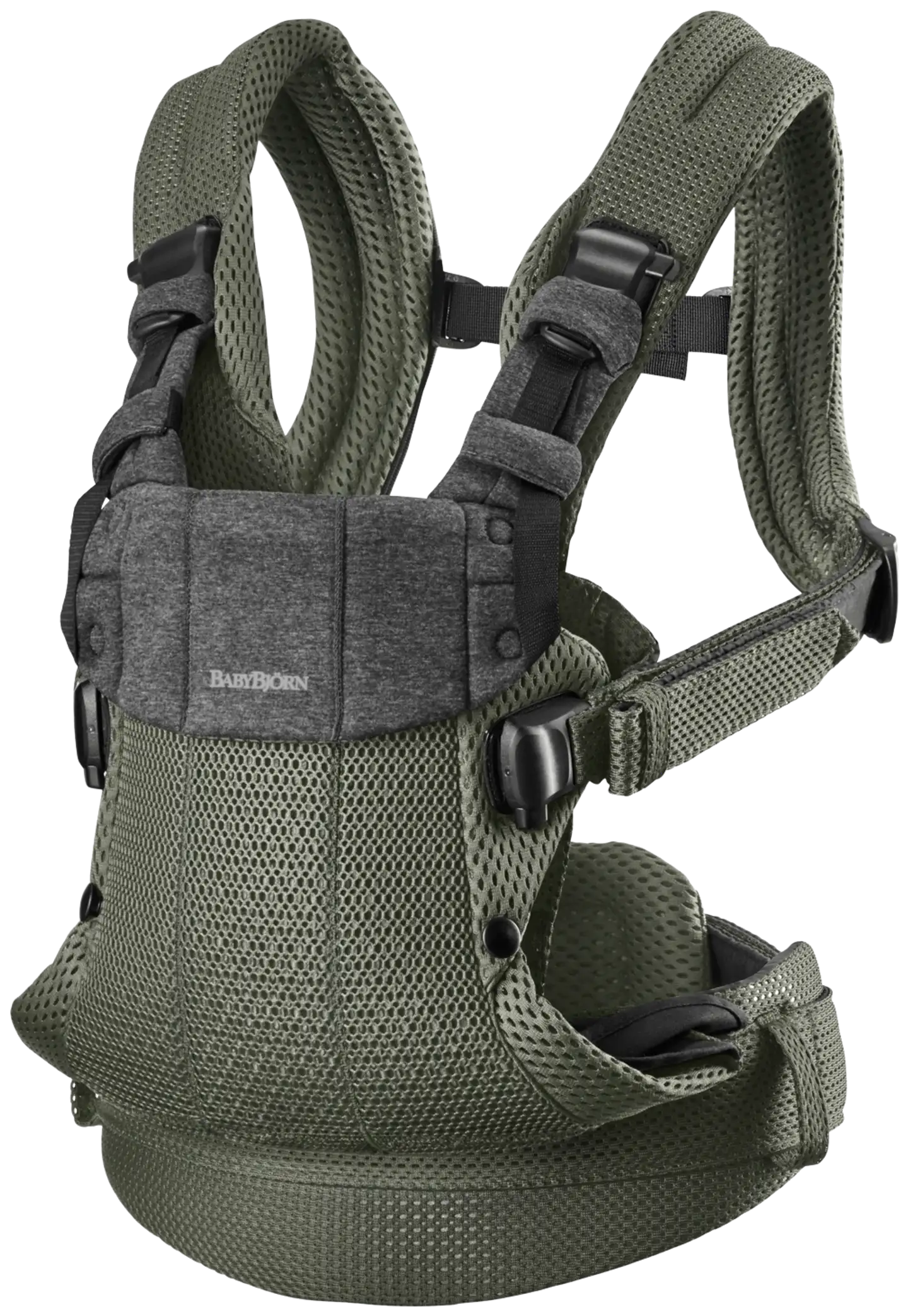 BabyBjörn vauvan kantoreppu harmony - 3d mesh, tummanvihreä - 2