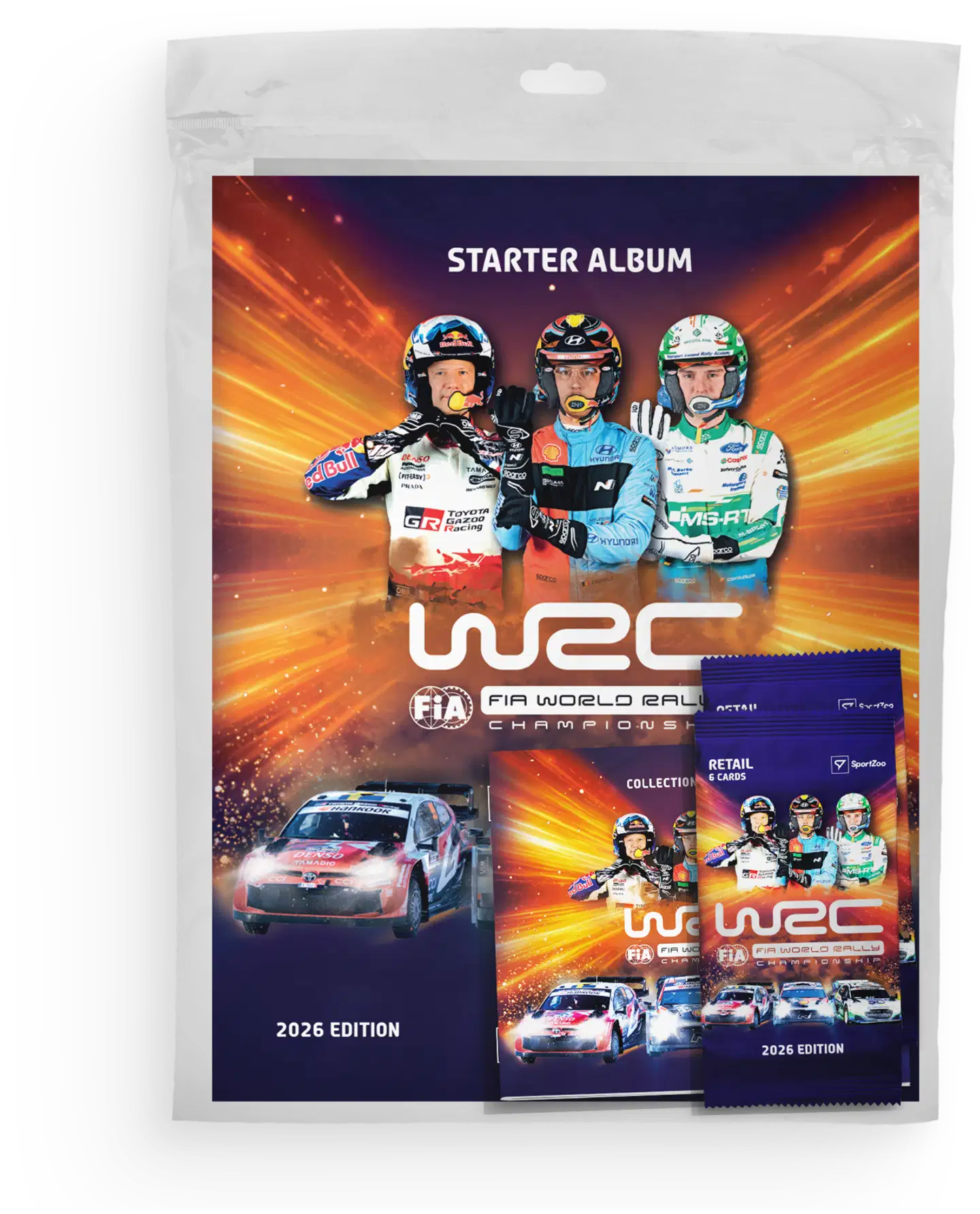 FIA WRC keräilykortit 25/26 Starter Pack - 2