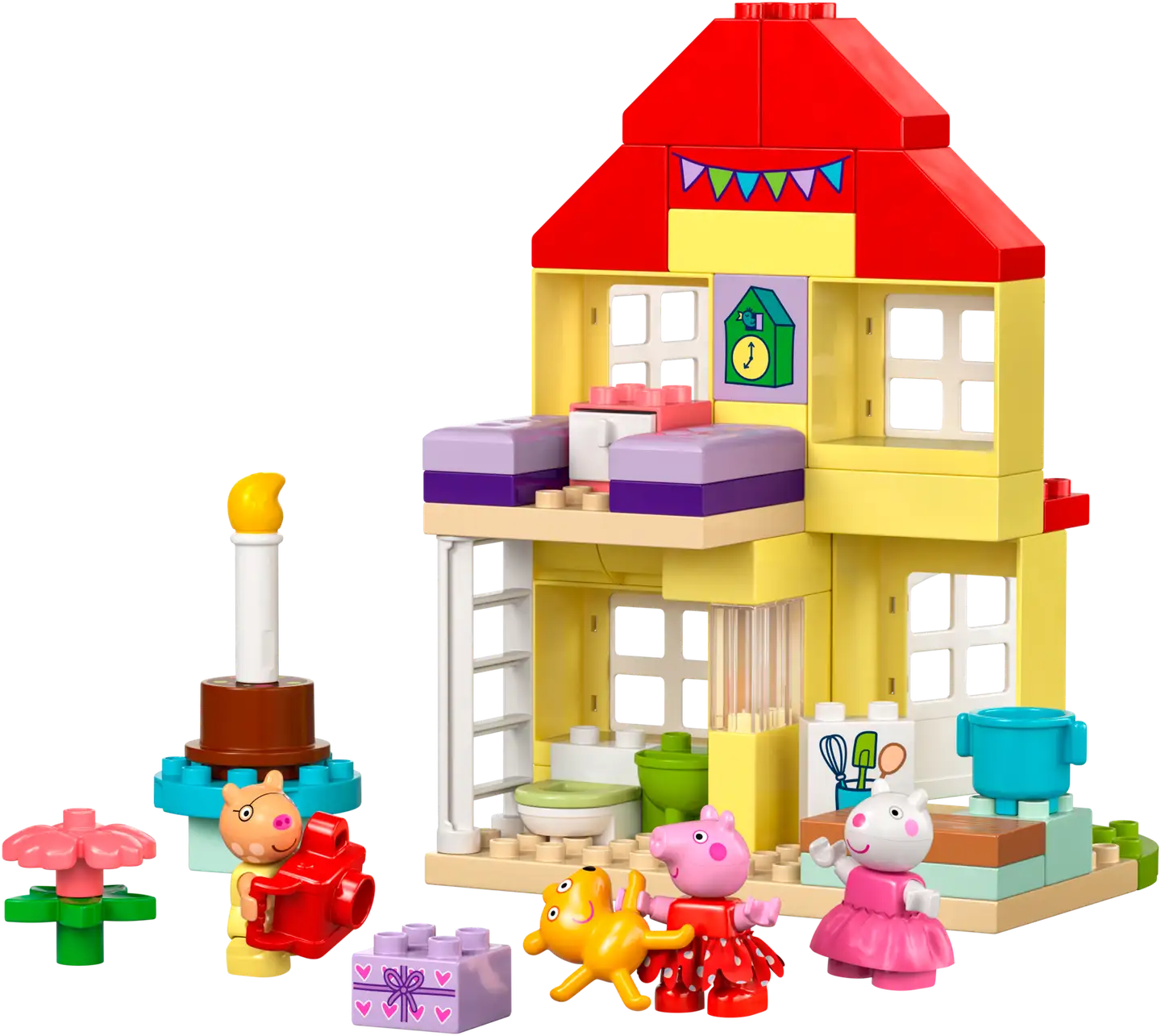 LEGO Peppa Pig 10433 Pipsa Possun syntymäpäivätalo - 4