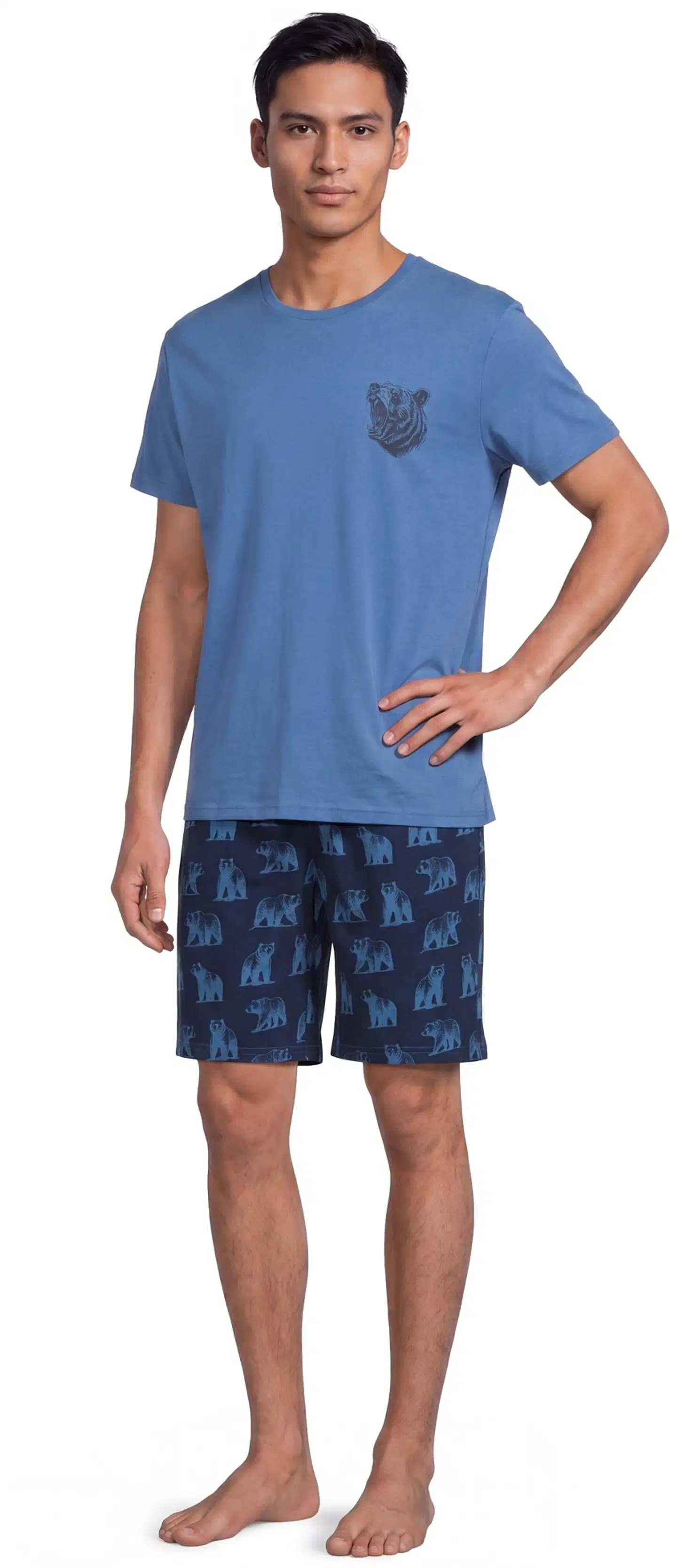 House miesten shortsipyjama 191H422610 - BLUE - 1