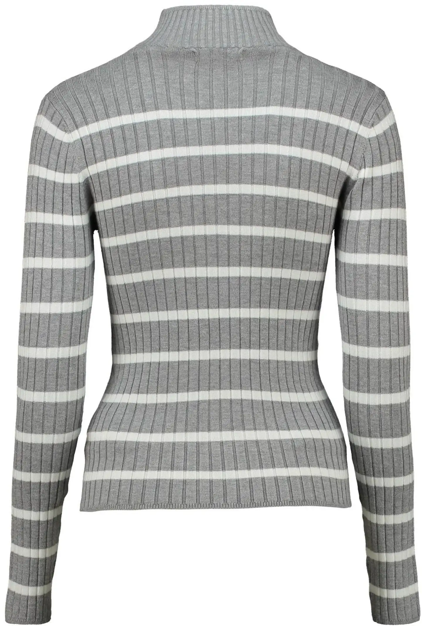 Hailys naisten neule kl44ea da-po1911019s - grey/offwhite stripe - 3