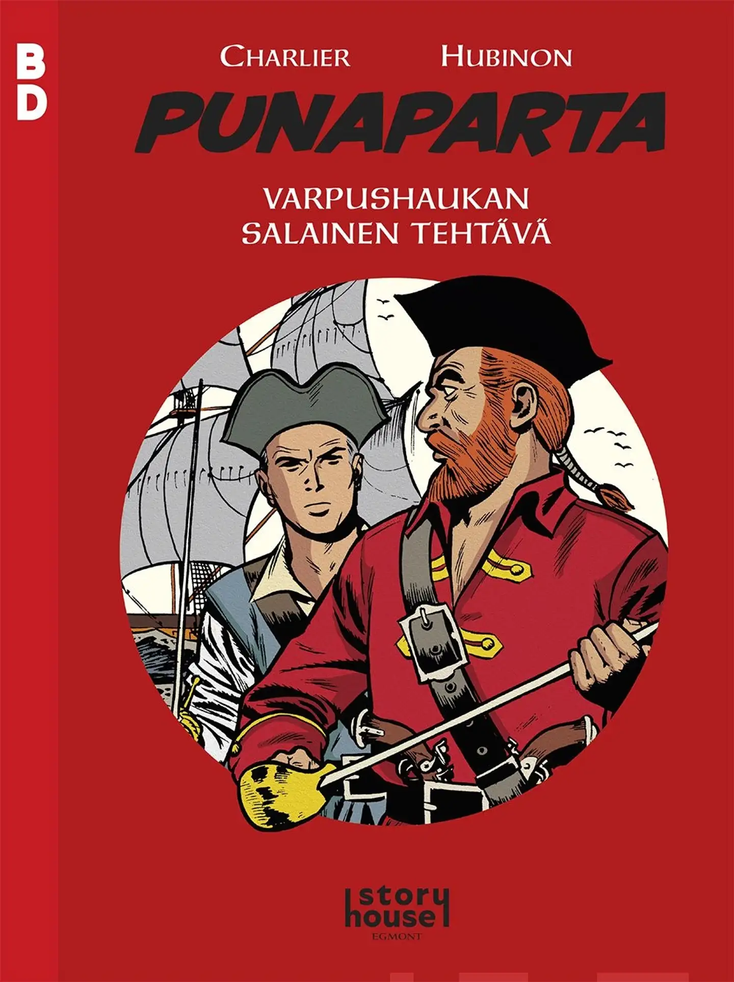 Charlier, Punaparta - Varpushaukan salainen tehtävä - BD 10