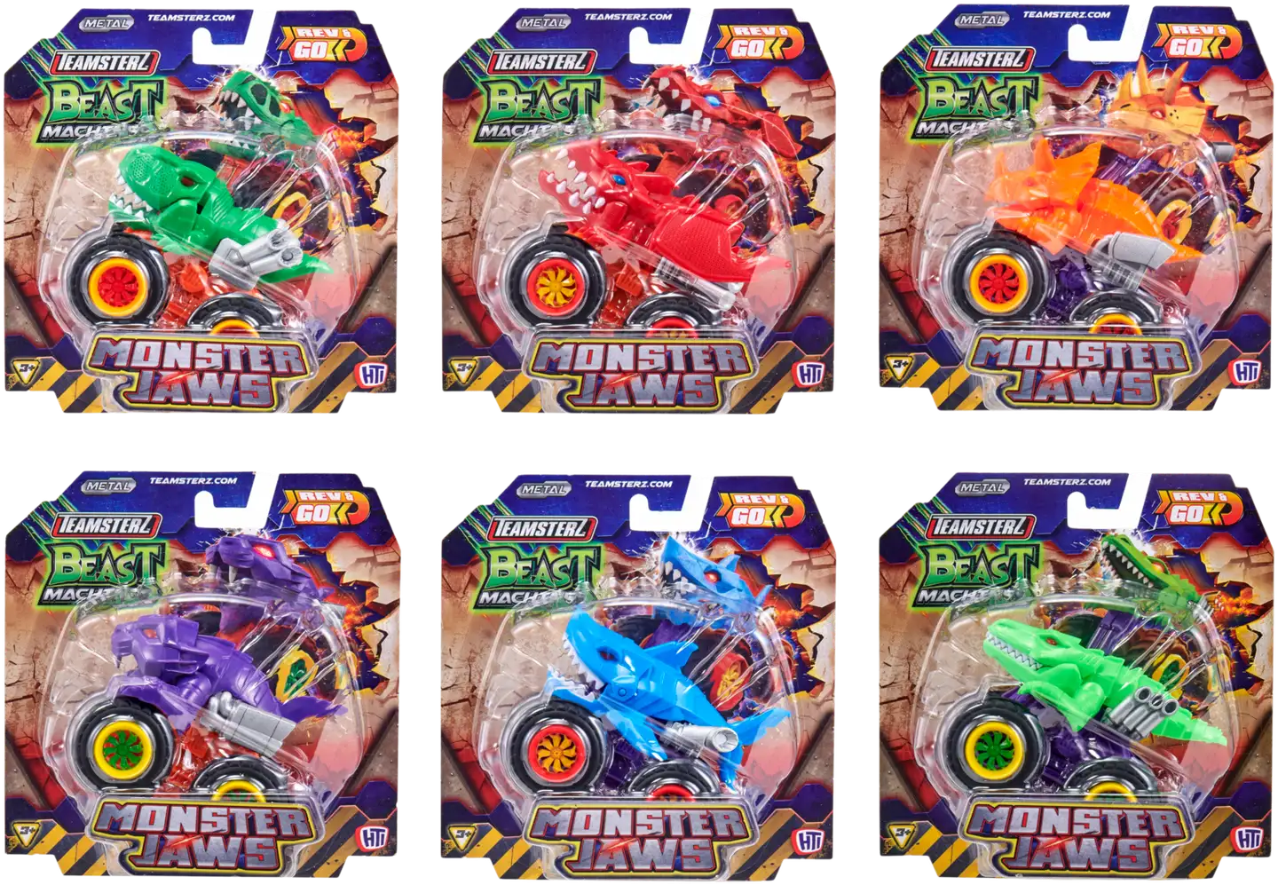 Teamsterz lelu Beast Machines Monster Jaws monsteriauto - 2