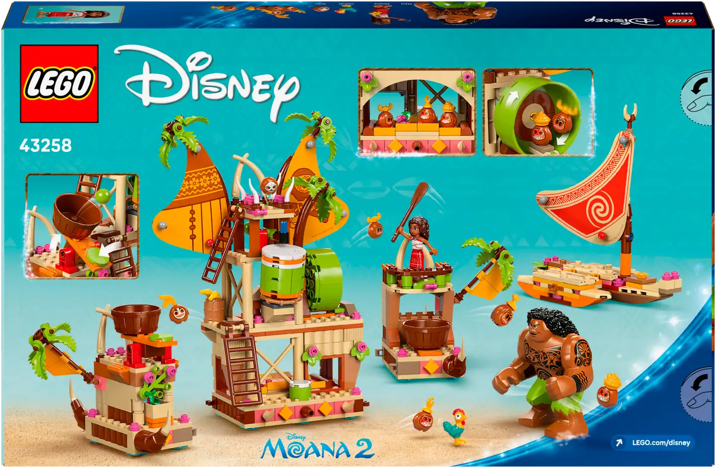 LEGO® Disney Princess 43258 Kakamora-alus - 3