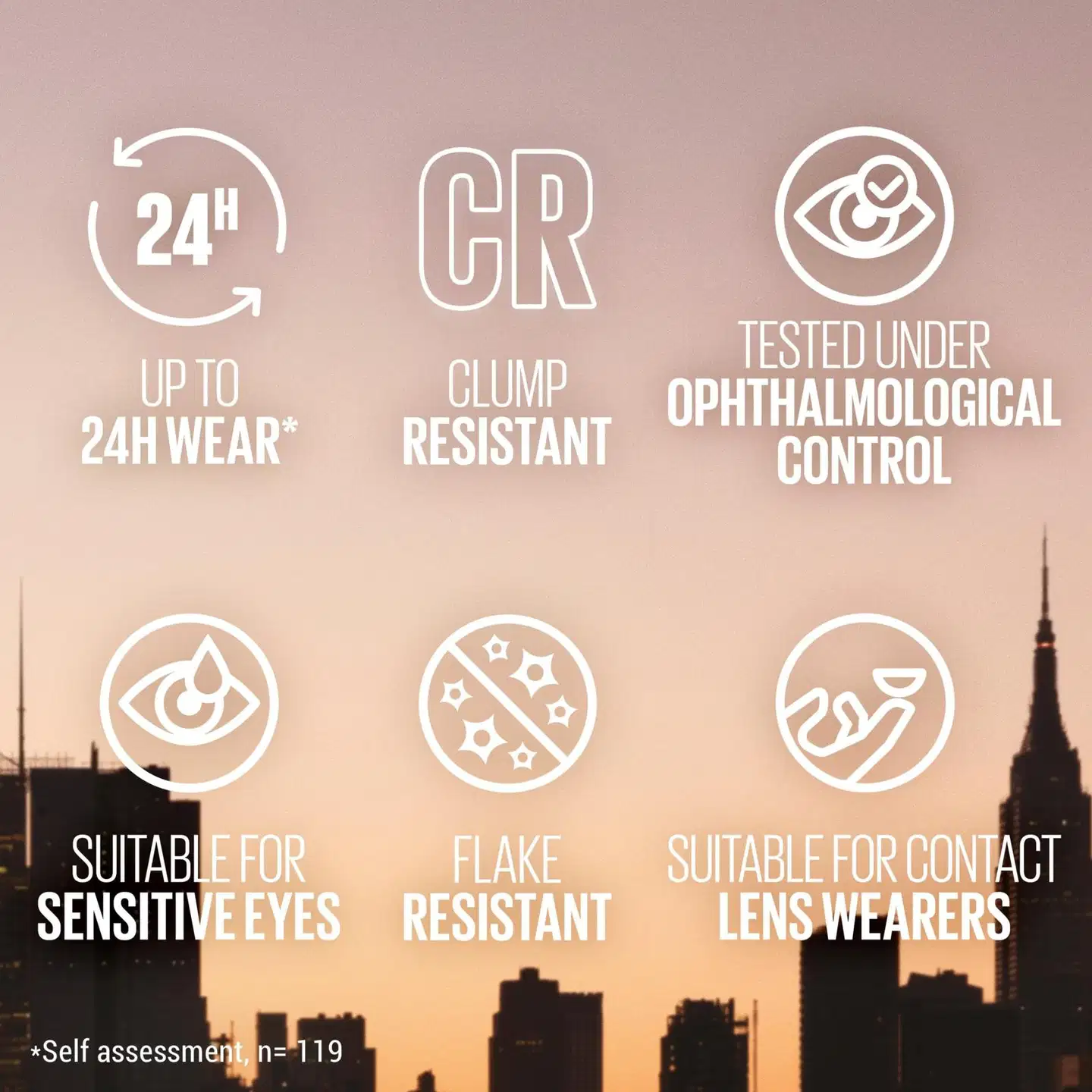 Maybelline New York Lash Sensational Body Maskara Very Black 9,7 ml - 11