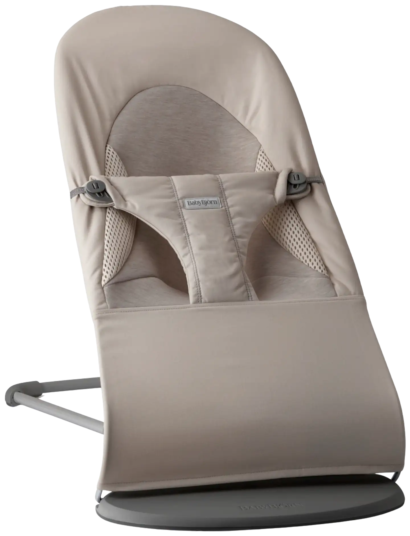 BabyBjörn sitteri balance soft - kolmikangas, hiekanharmaa - 1
